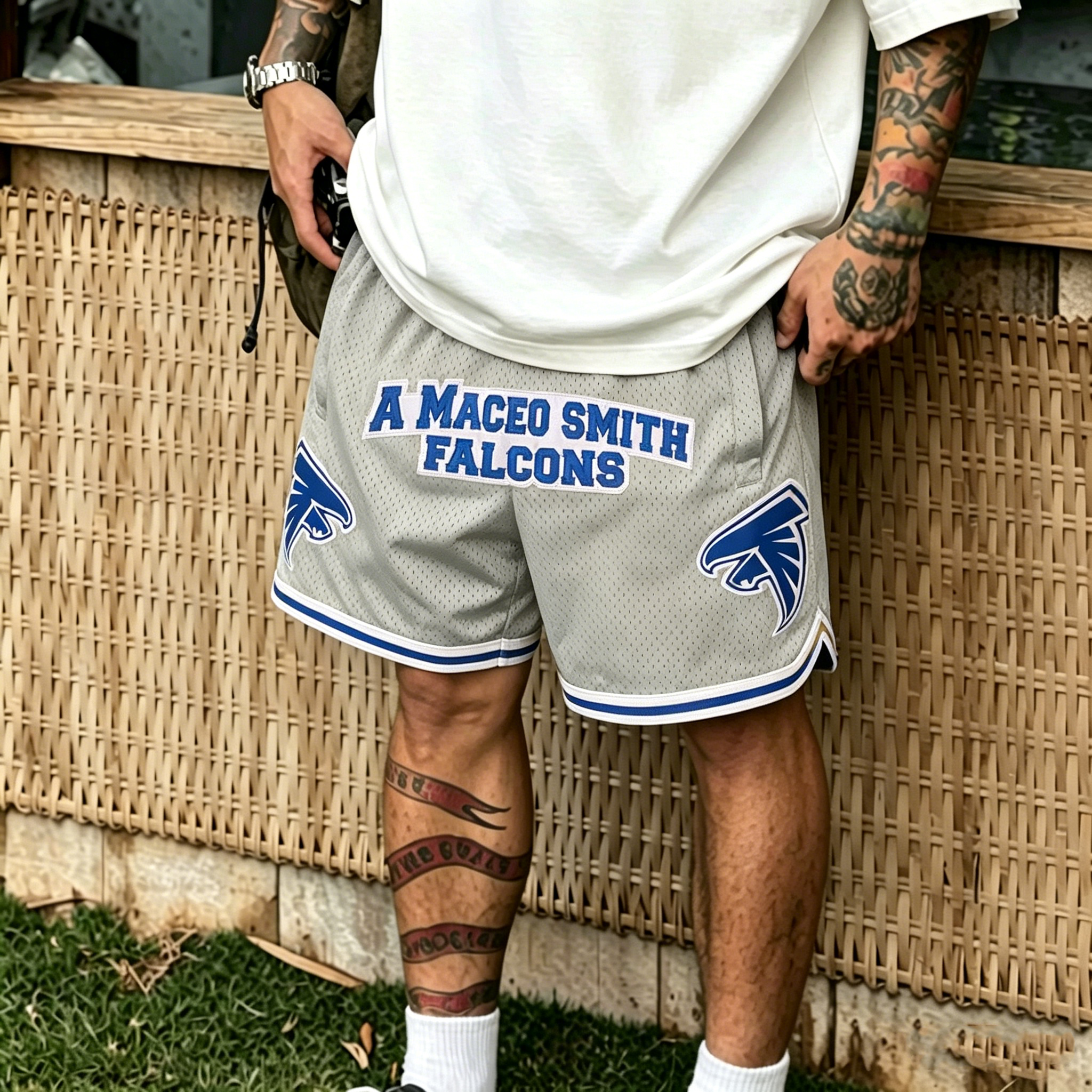 A MACEO SMITH  HIGH SCHOOL BASKETBALL SHORTS