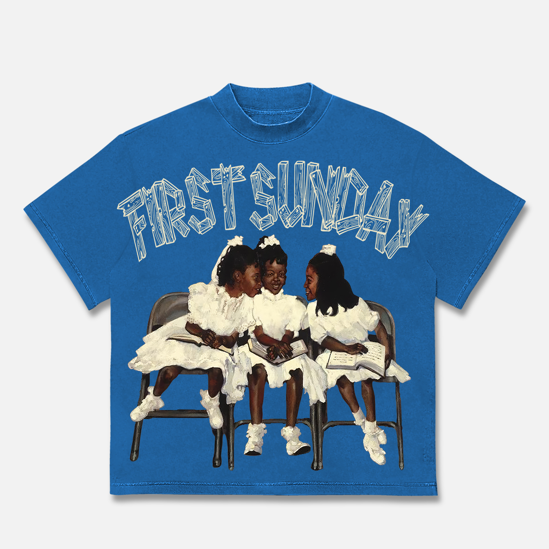 Personalized First Sunday Graphic Short Sleeve T-Shirt