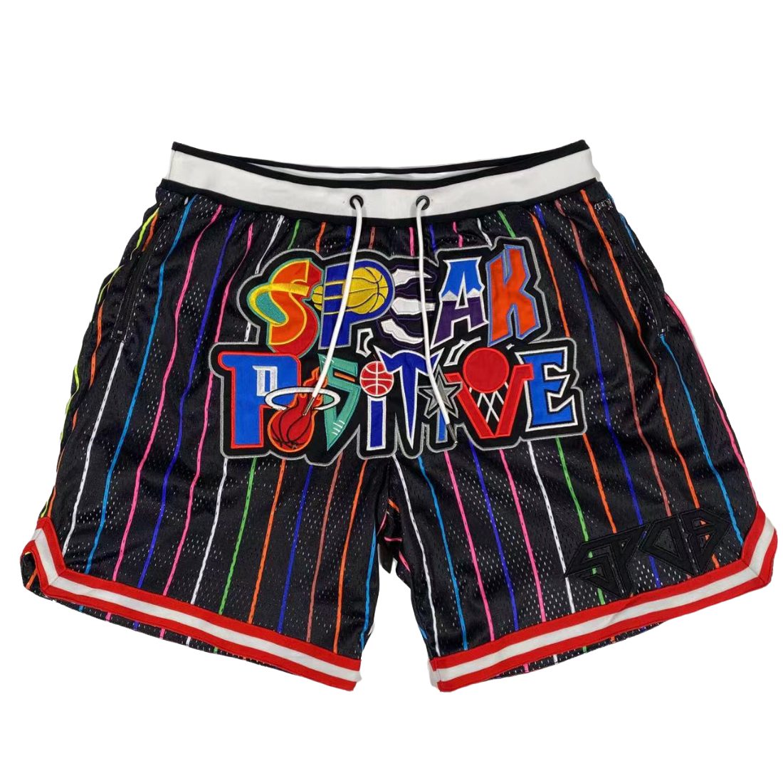 Speak Patch Basketball Shorts