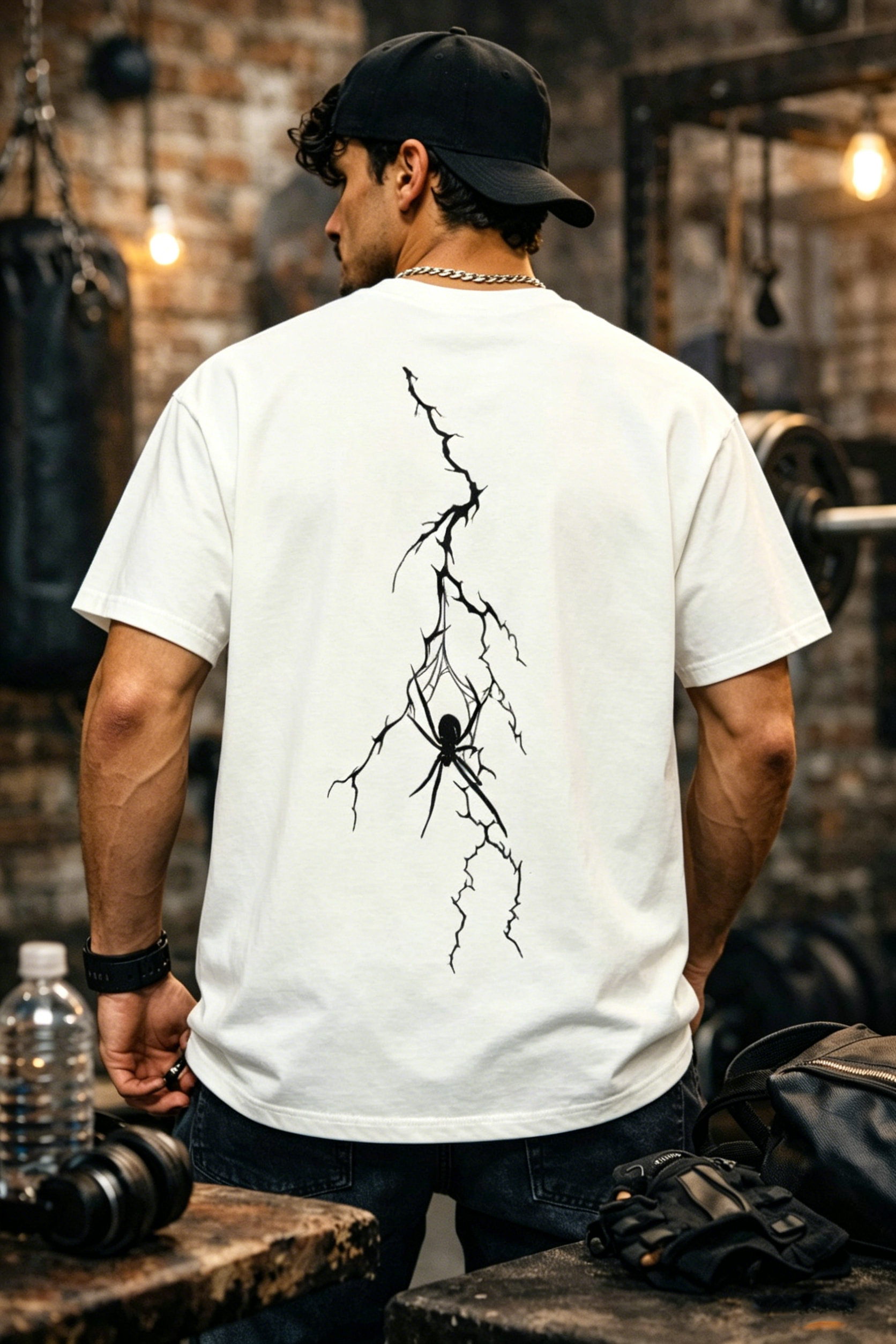 Hanging Spider Washed Tee