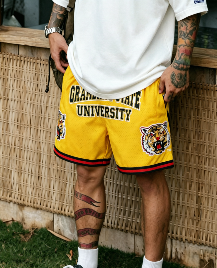 GRAMBLING STATE UNIVERSITY BASKETBALL SHORTS