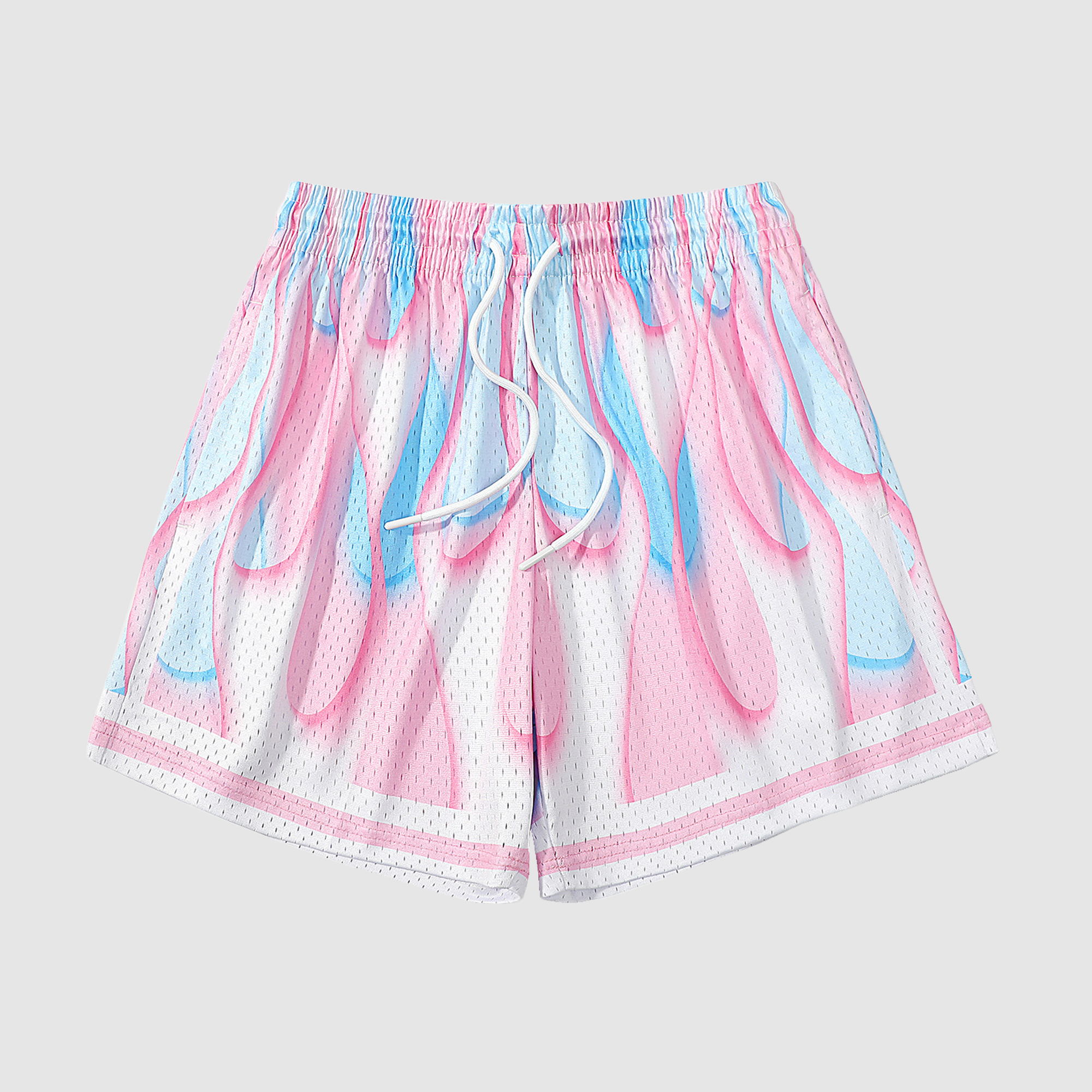 Gradient Cloud Men's Athletic Shorts