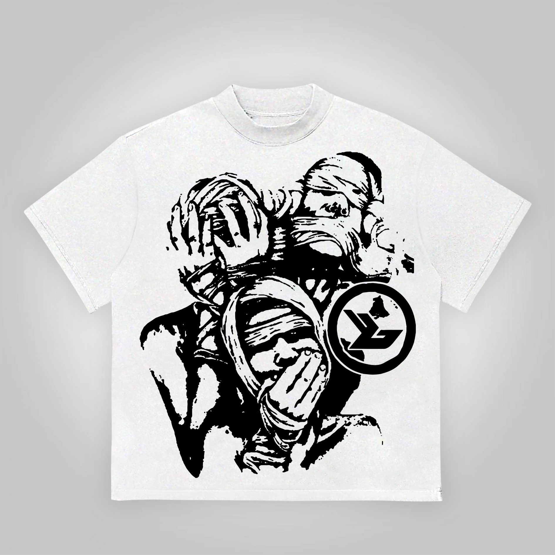Vintage Members Only Graphic Cotton Short Sleeve T-Shirt