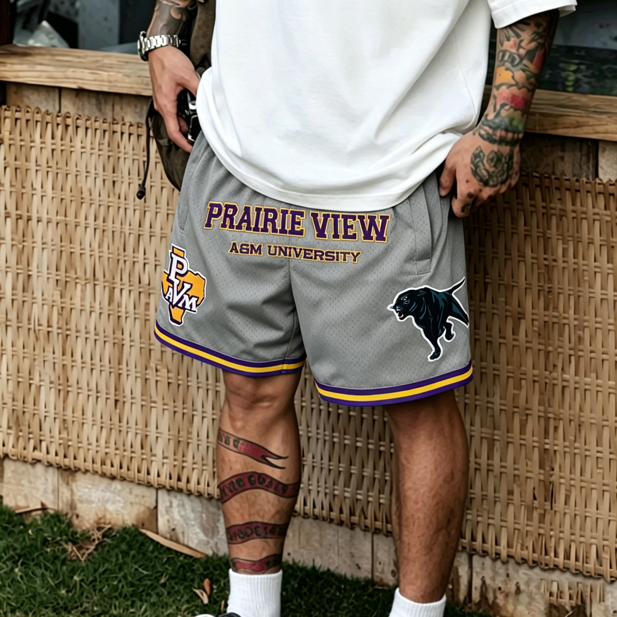 PVAMU BASKETBALL SHORTS