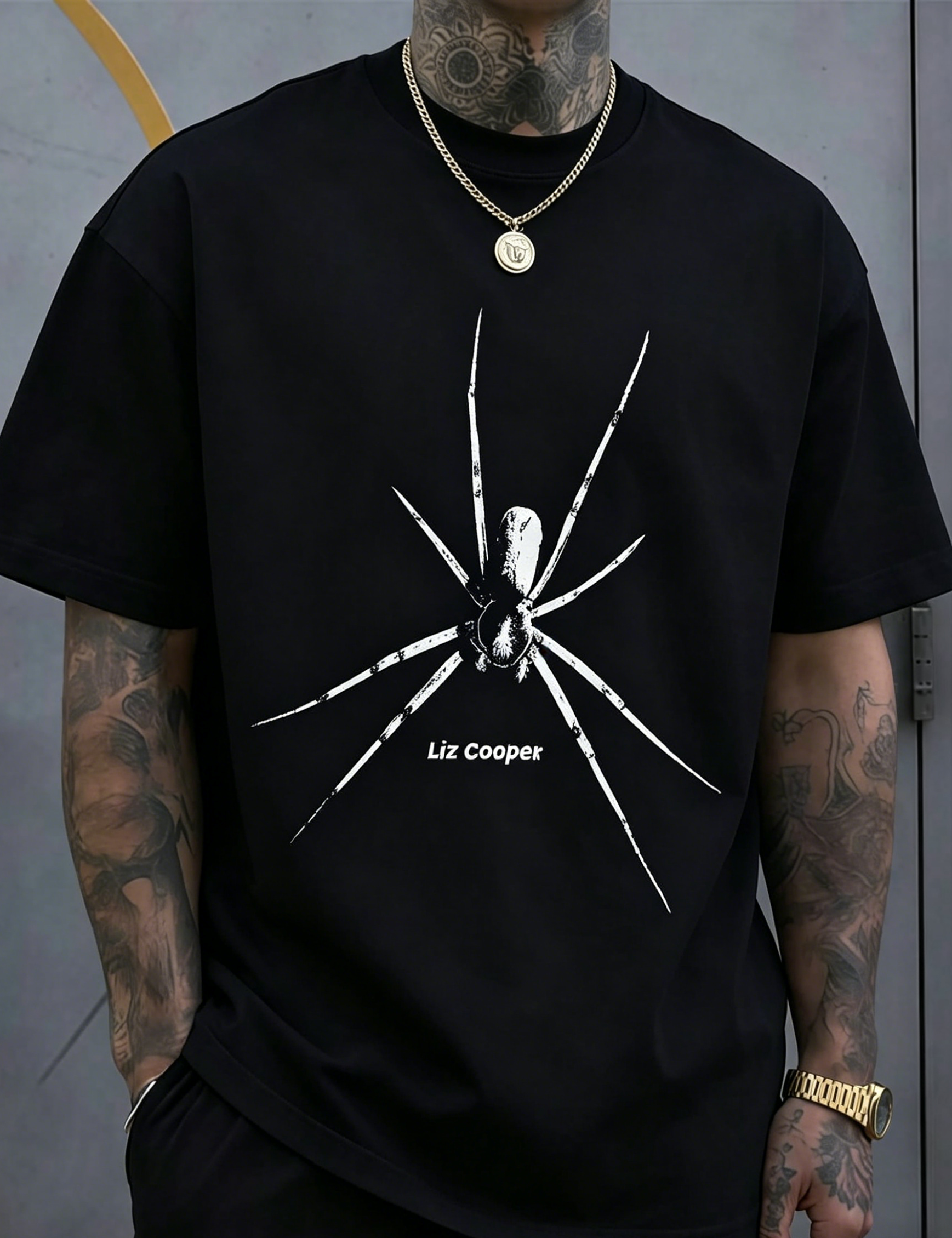 Spider Washed Tee