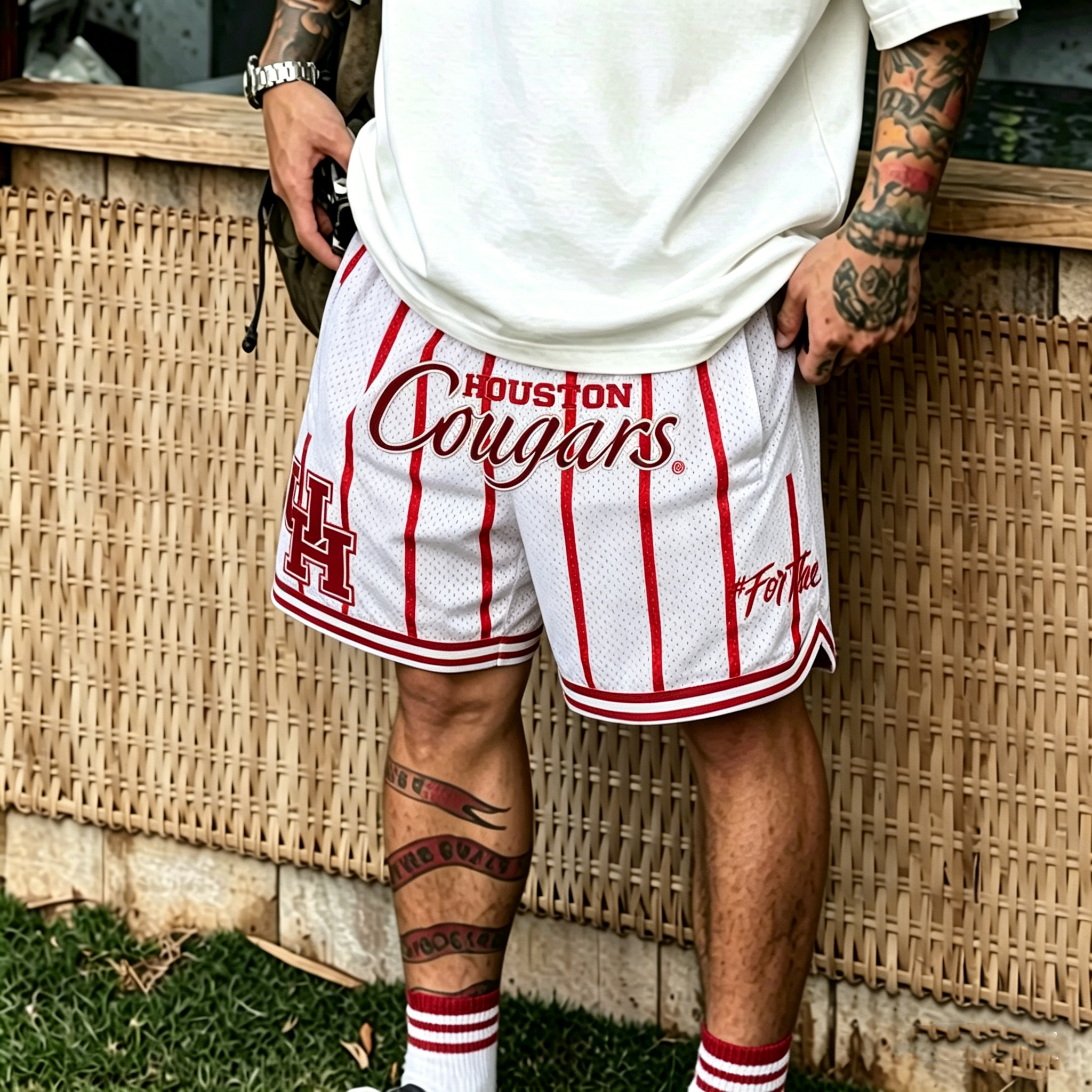 UNIVERSITY OF HOUSTON BASKETBALL SHORTS 
