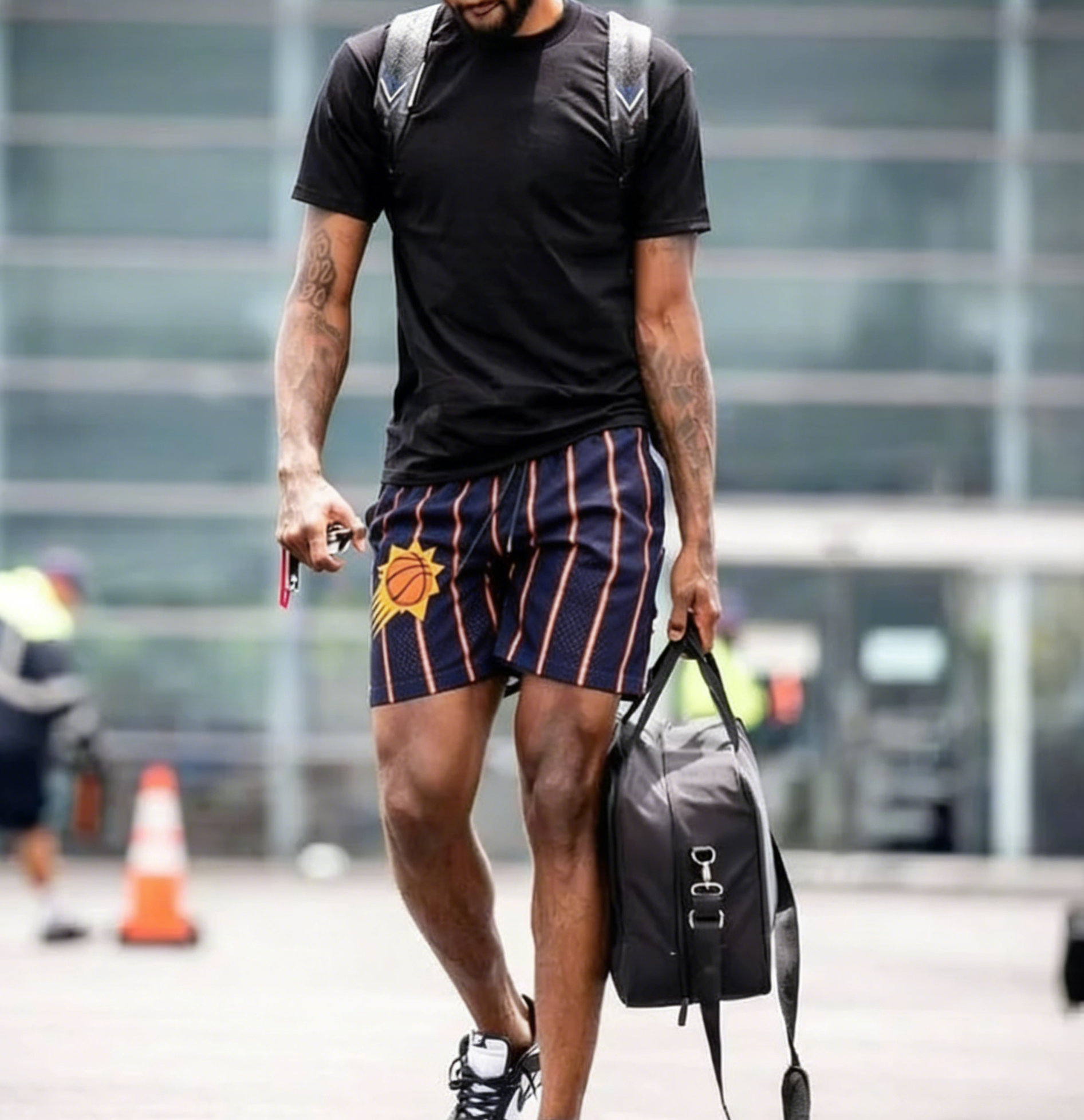 Phoenix Suns Grid Men's Athletic Shorts