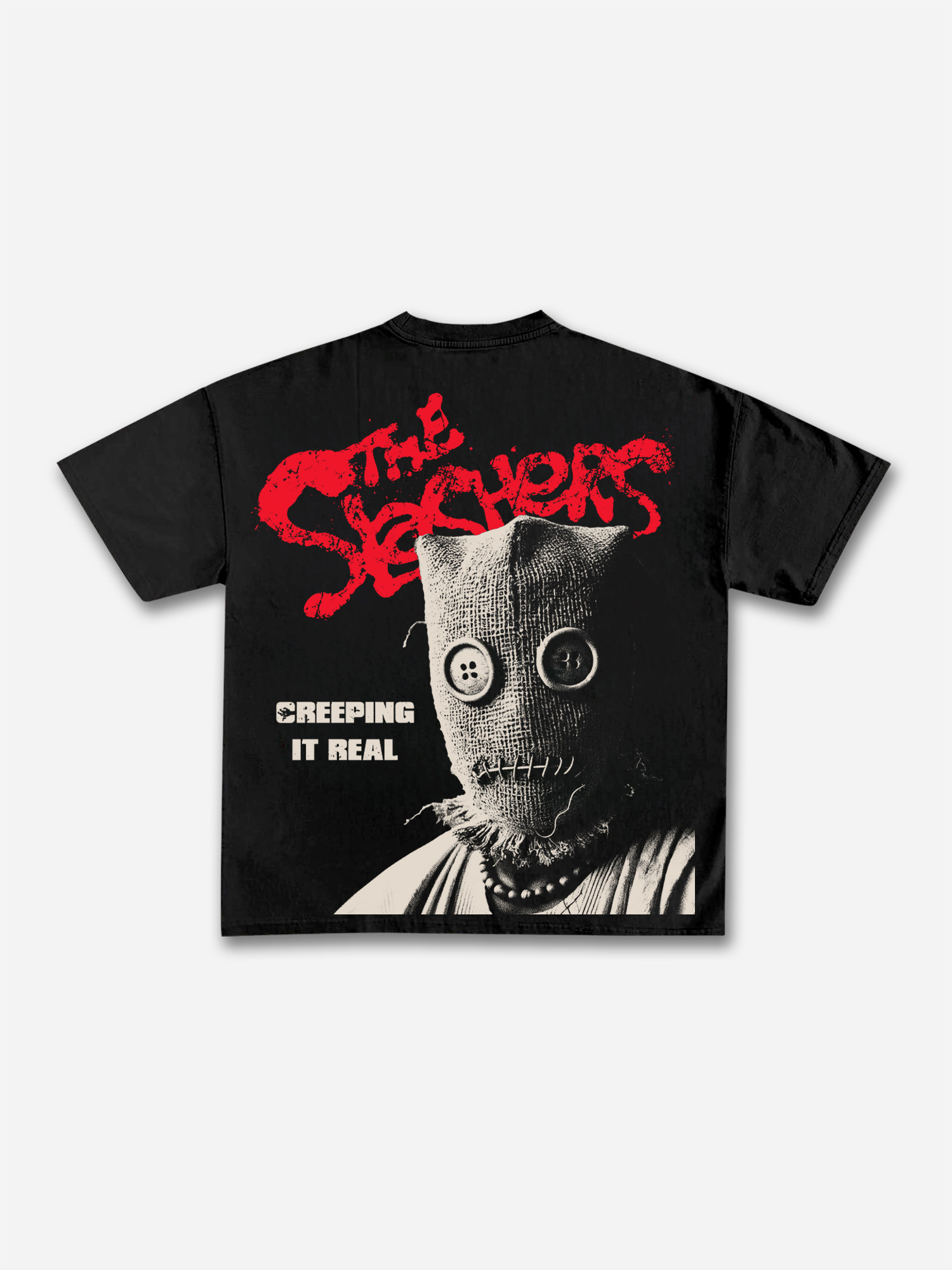 Slasher Halloween Scarecrow Vintage Graphic T-shirt