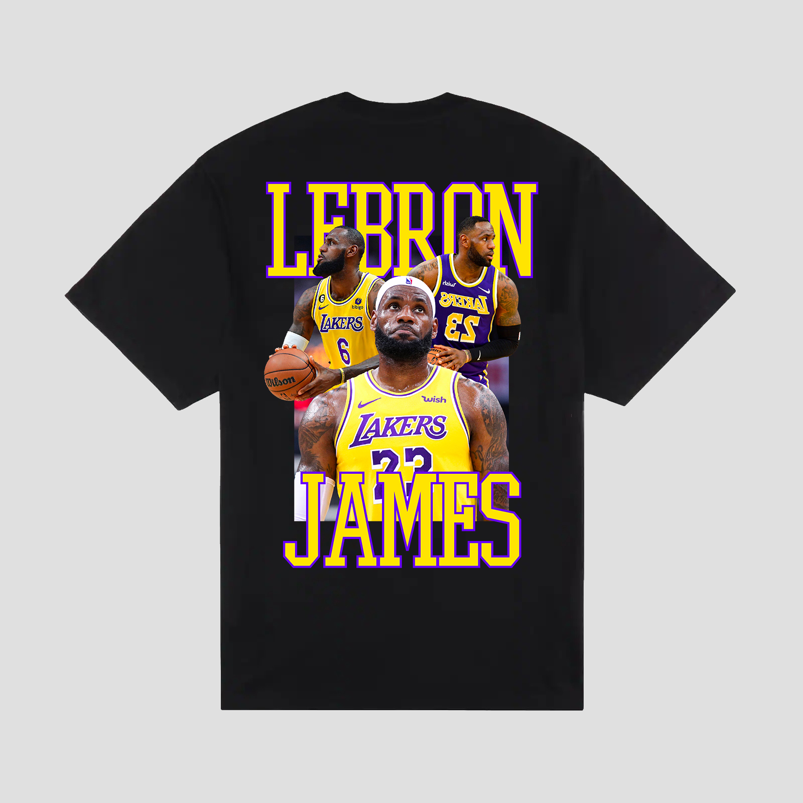 Lebron James Printed Men's T-shirt