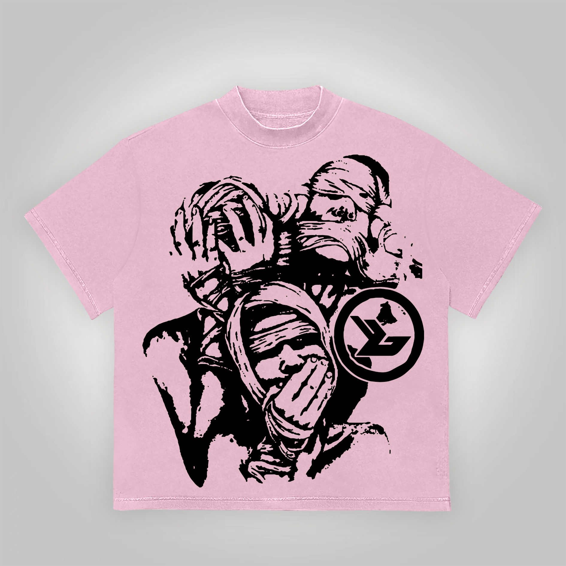 Vintage Members Only Graphic Cotton Short Sleeve T-Shirt