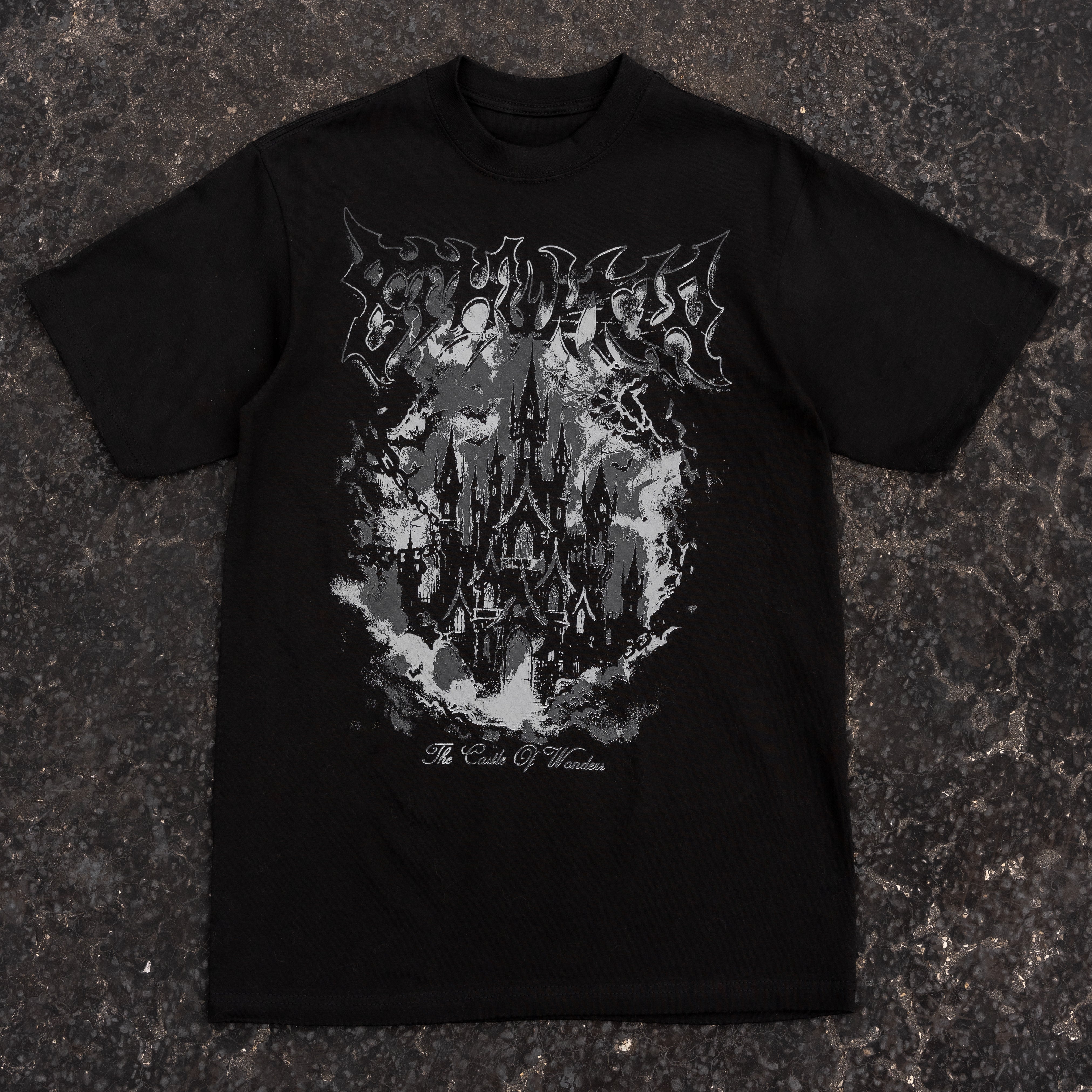 CASTLE OF WONDER TEE BLACK