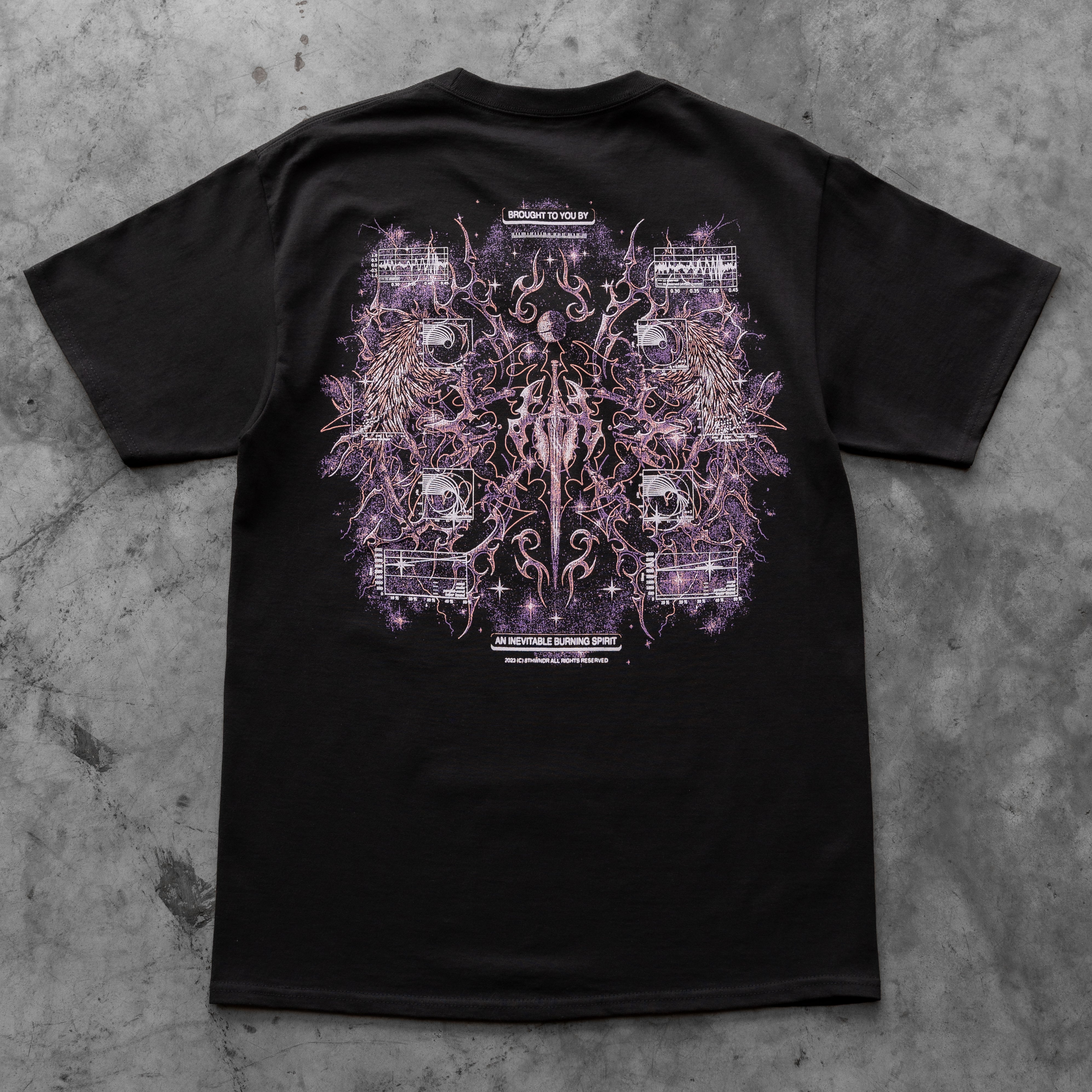 CYBERHEAVEN V3 TEE BLACK