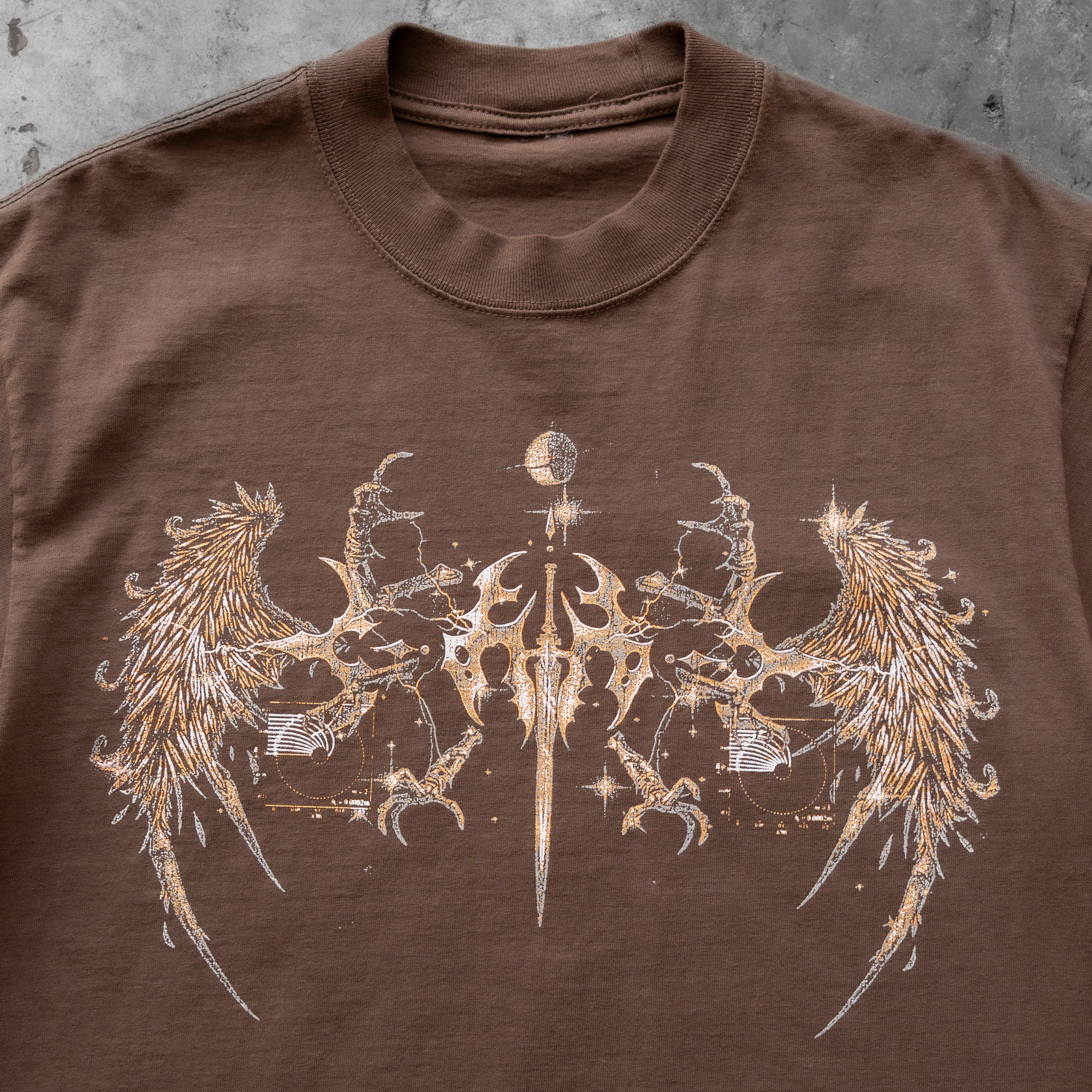 CYBERHEAVEN V3 TEE BROWN