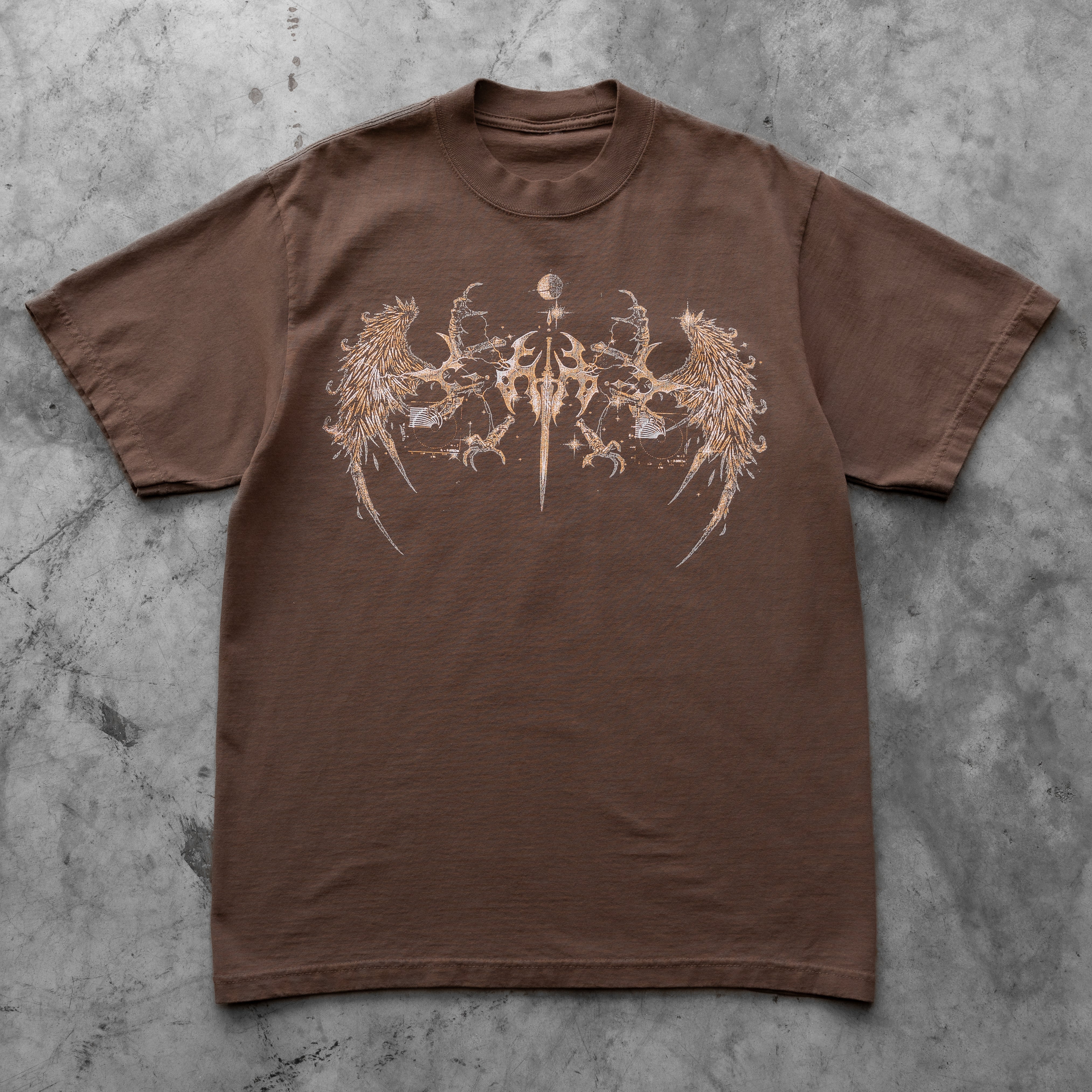 CYBERHEAVEN V3 TEE BROWN