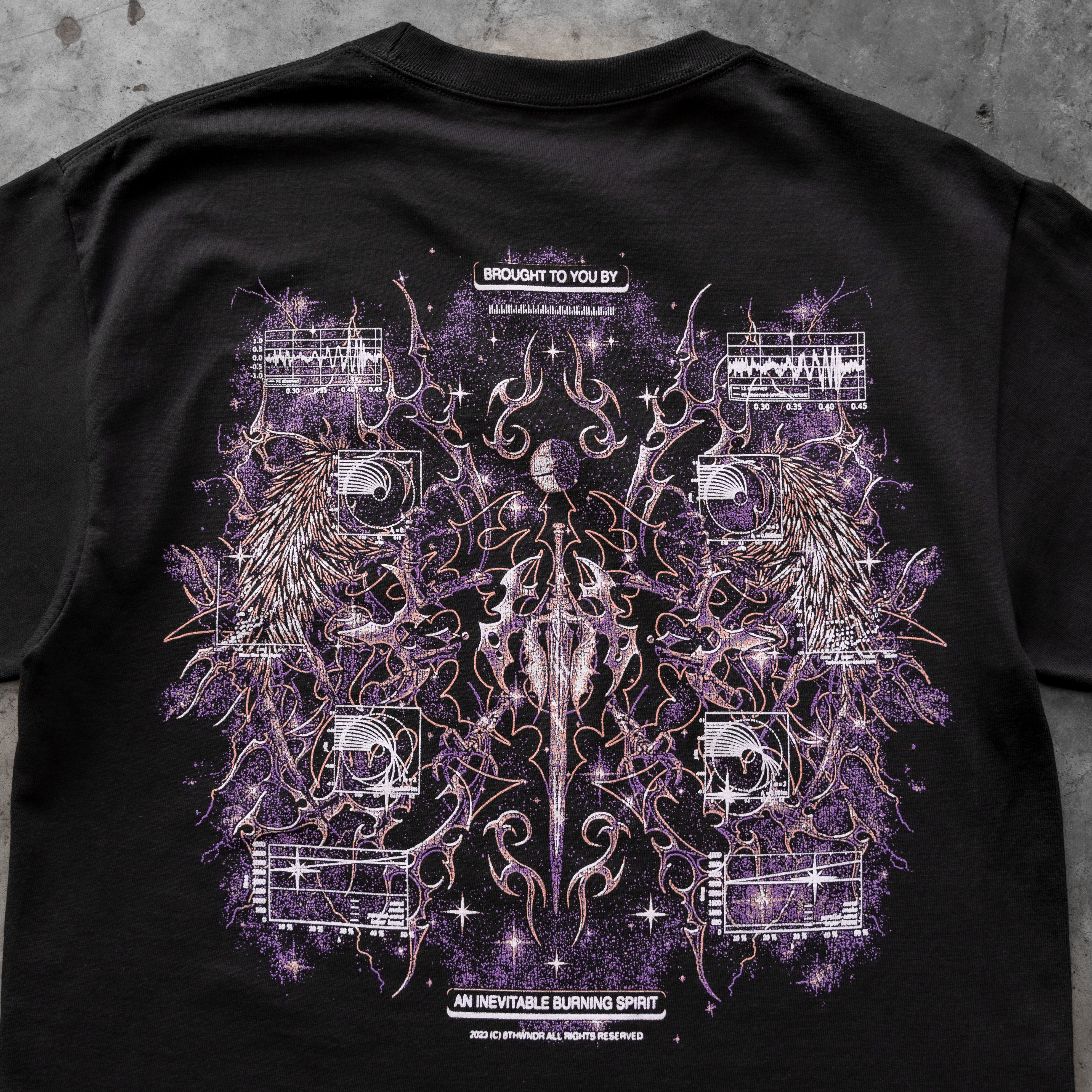 CYBERHEAVEN V3 TEE BLACK