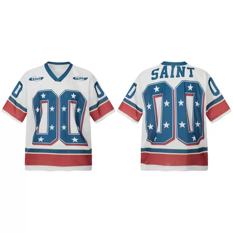 Saint Michael Quick-drying Mesh Football Jersey Shirt