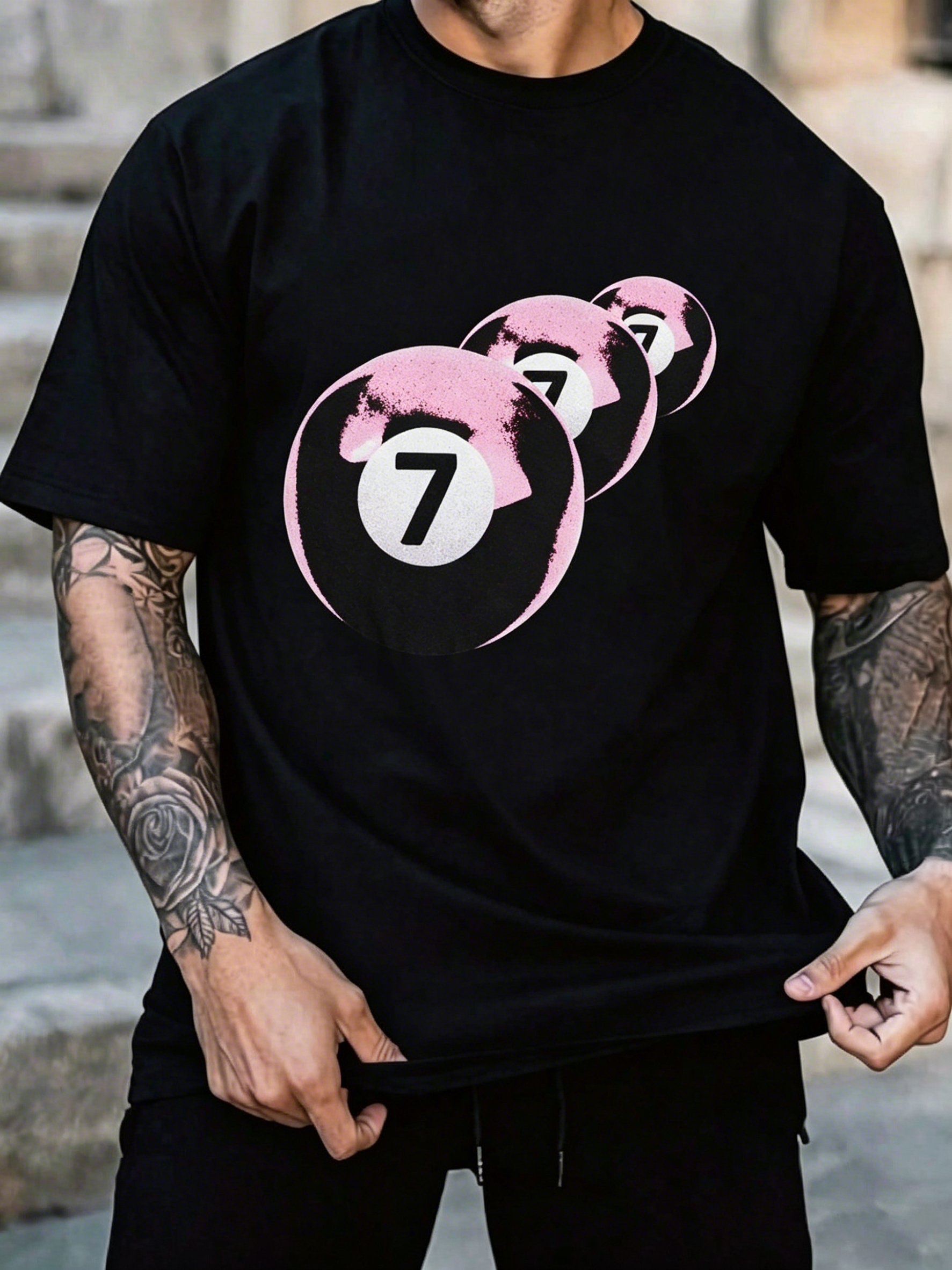 Triple 7 Ball Tee