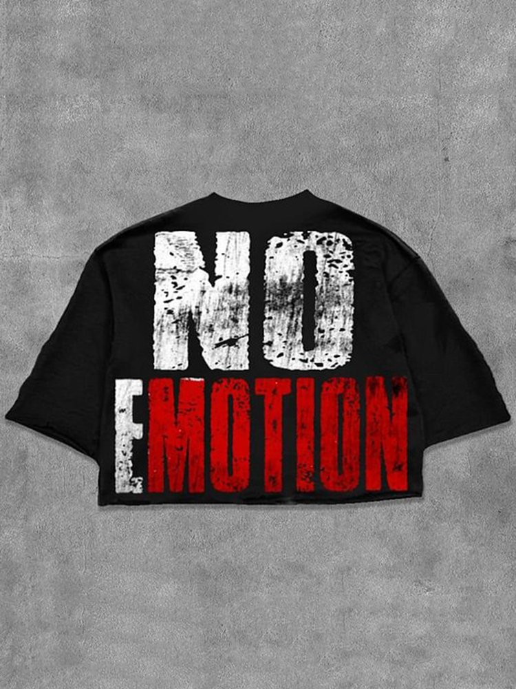 No Emotion Graphics T-Shirts