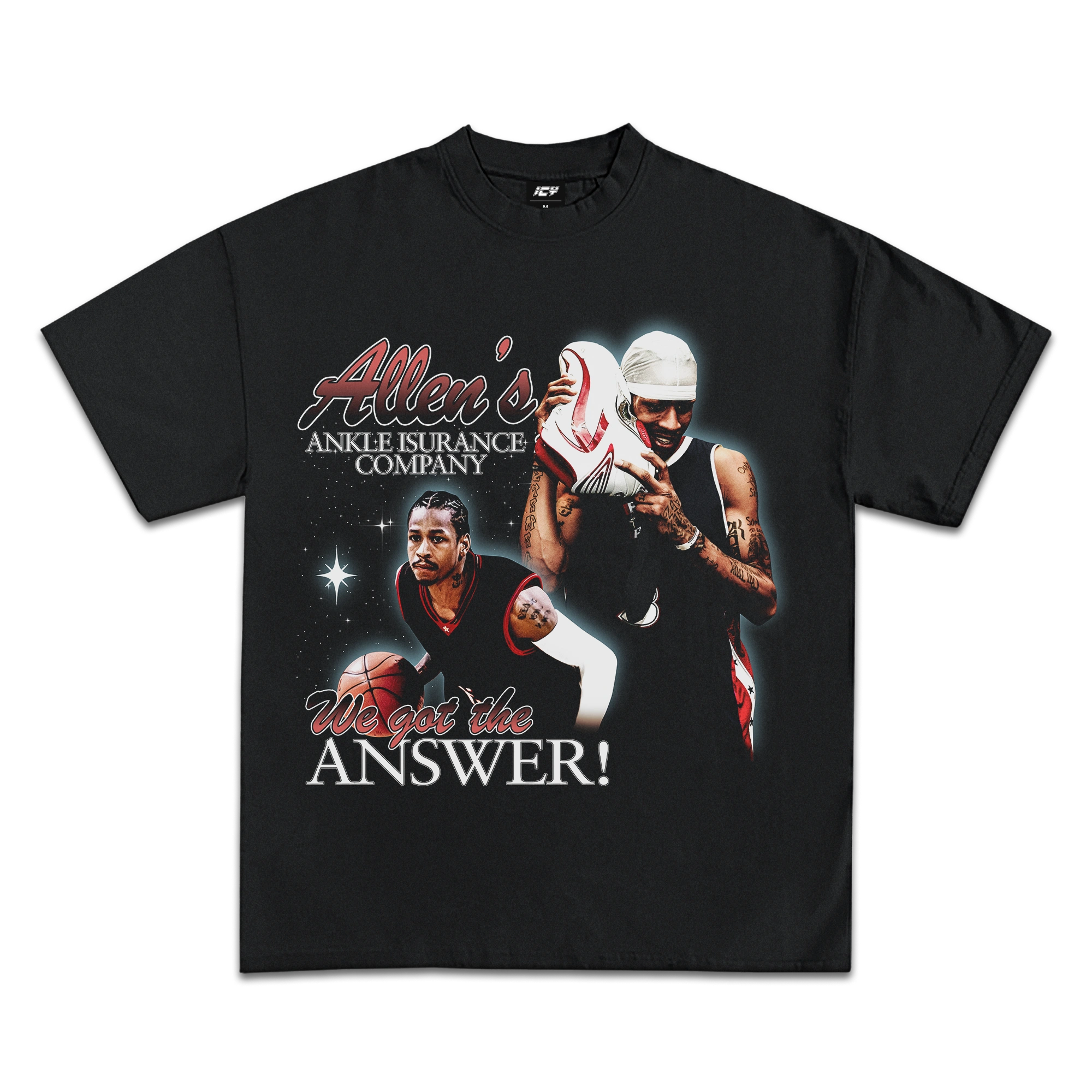 Allen Iverson Ankle Insurance Graphic T-Shirt