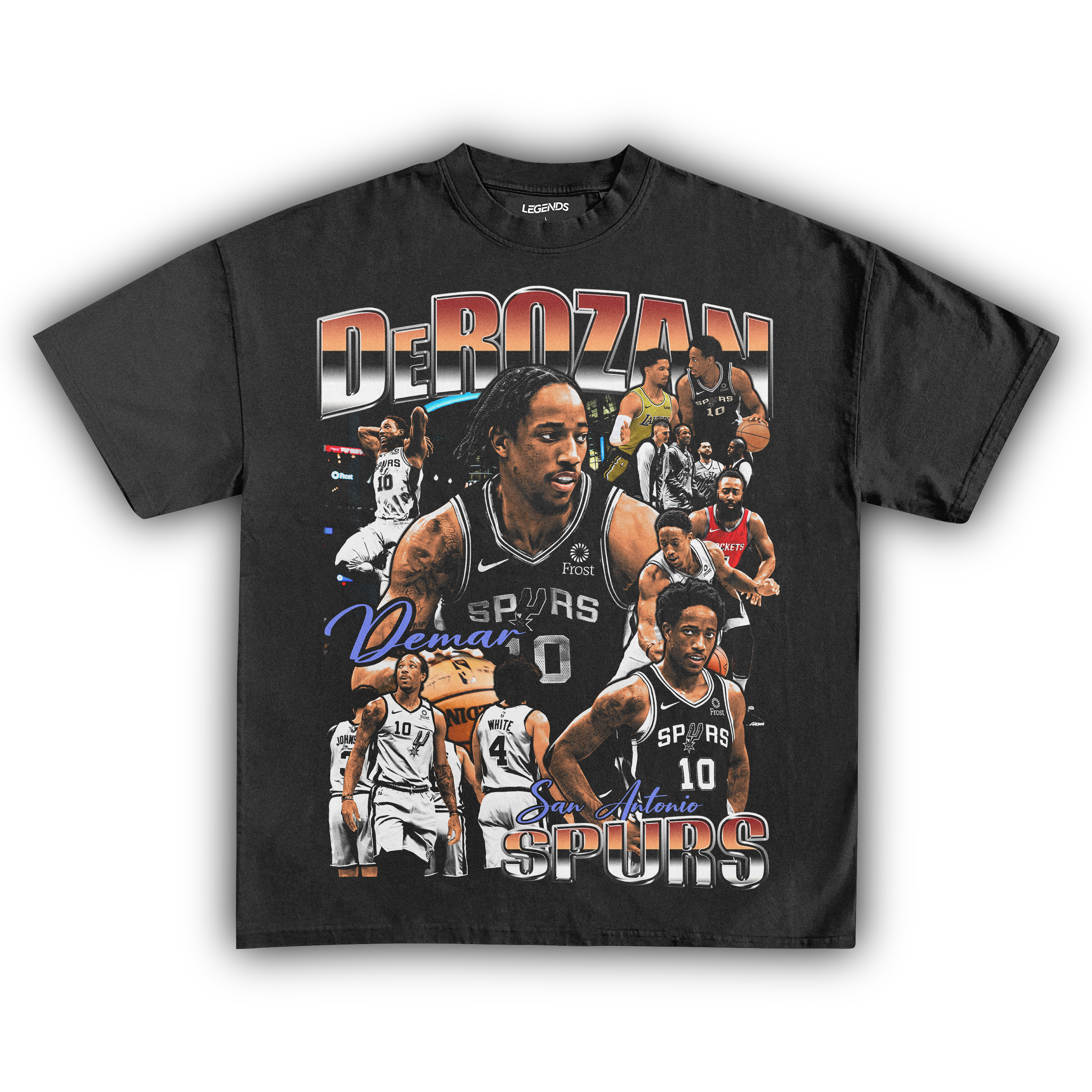 DEMAR DEROZAN SPURS TEE