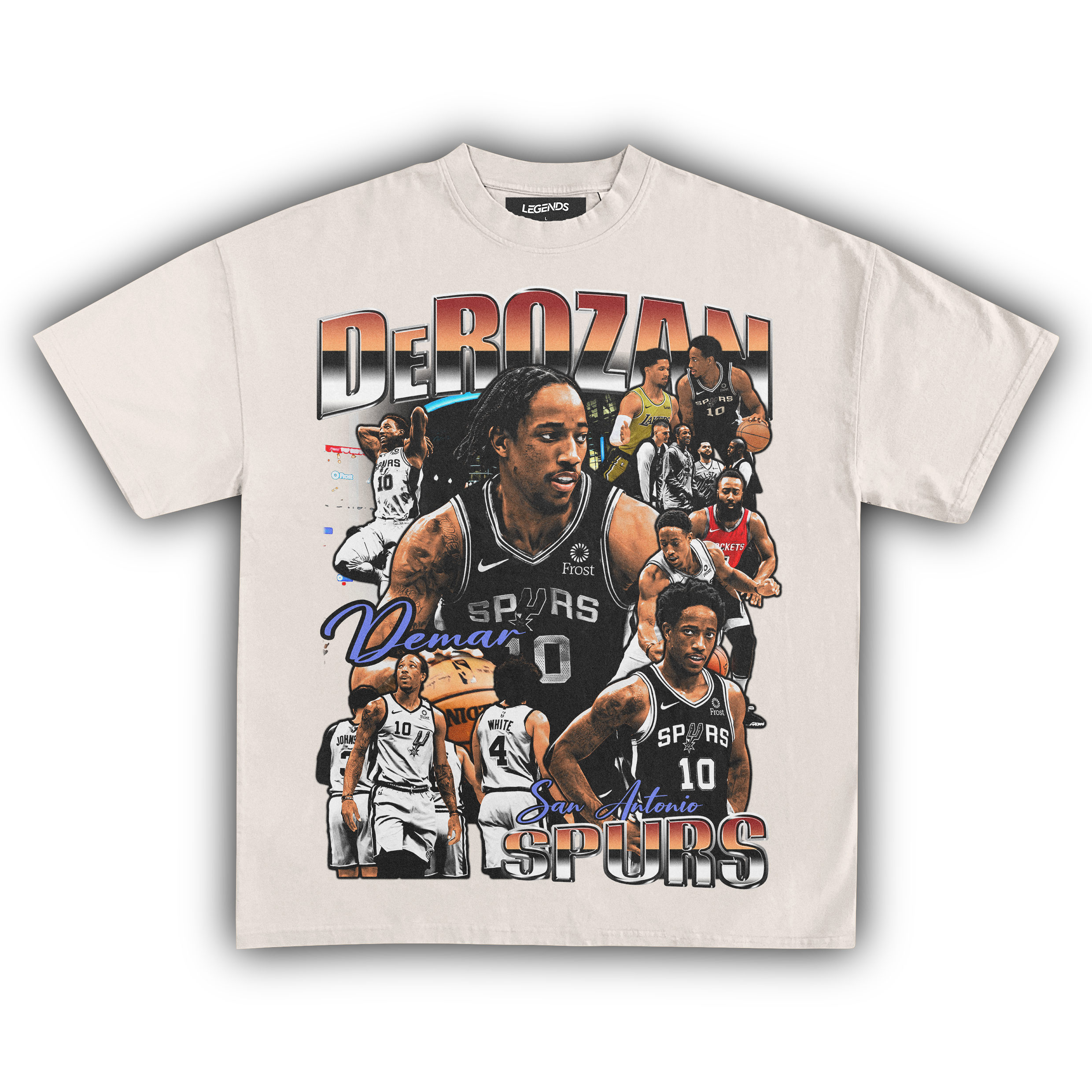 DEMAR DEROZAN SPURS TEE