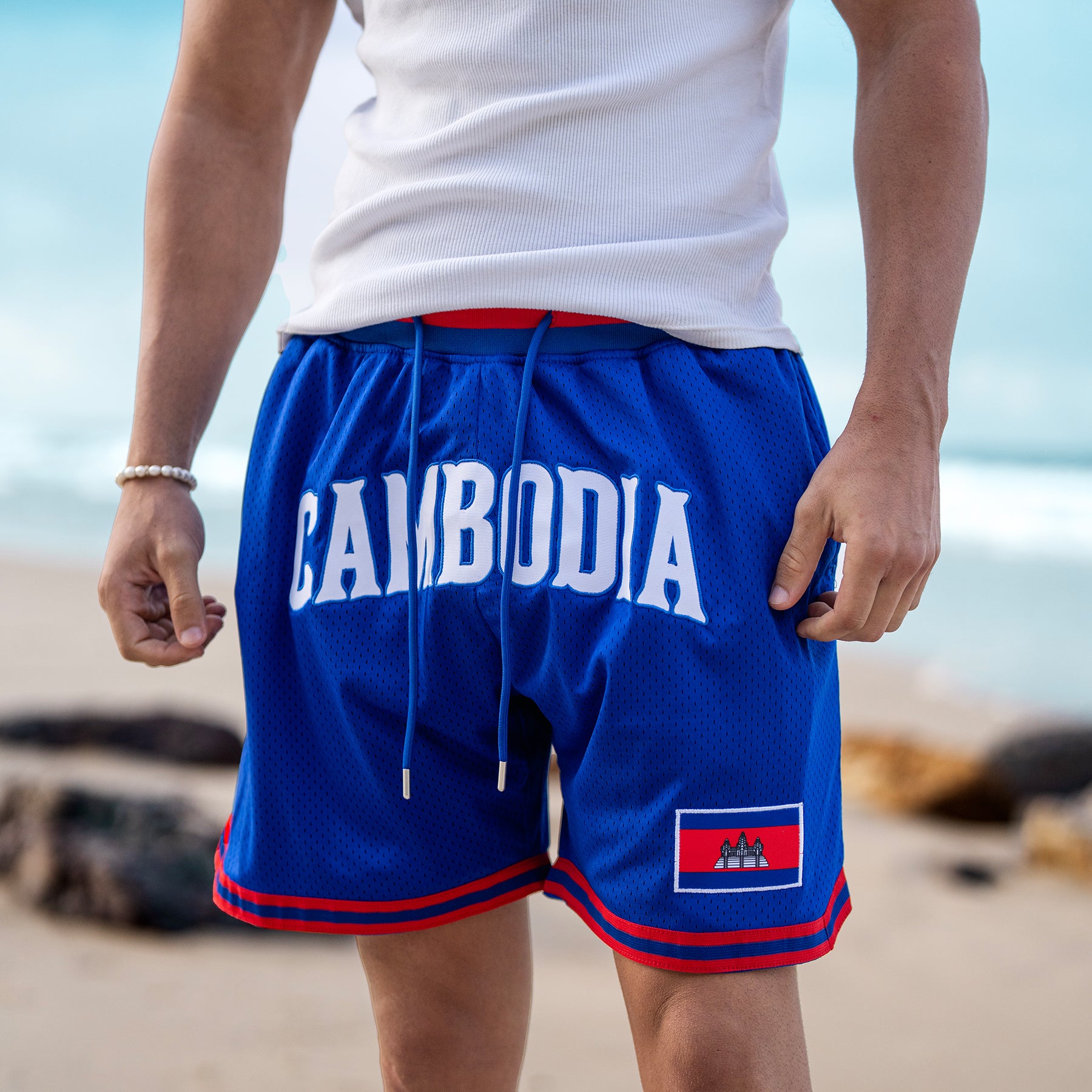 Cambodia Heritage Basketball Shorts