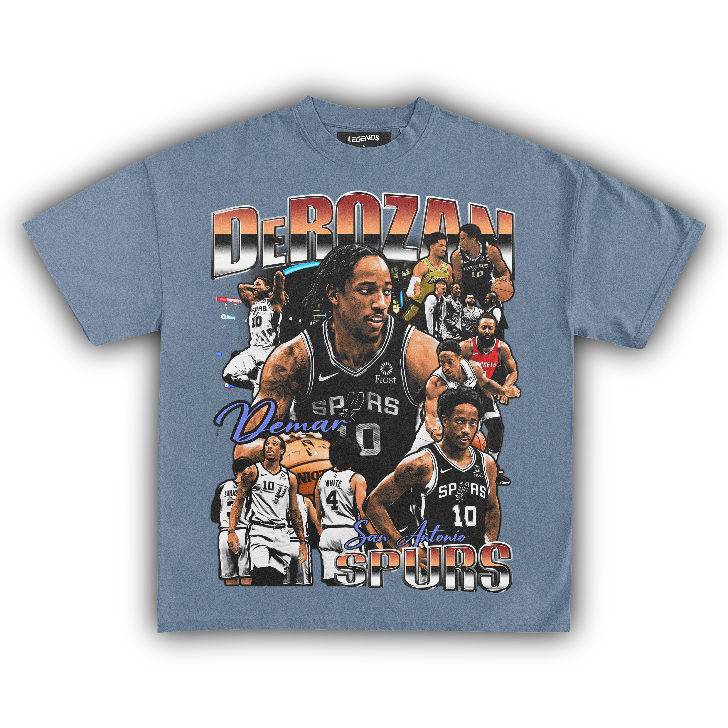 DEMAR DEROZAN SPURS TEE