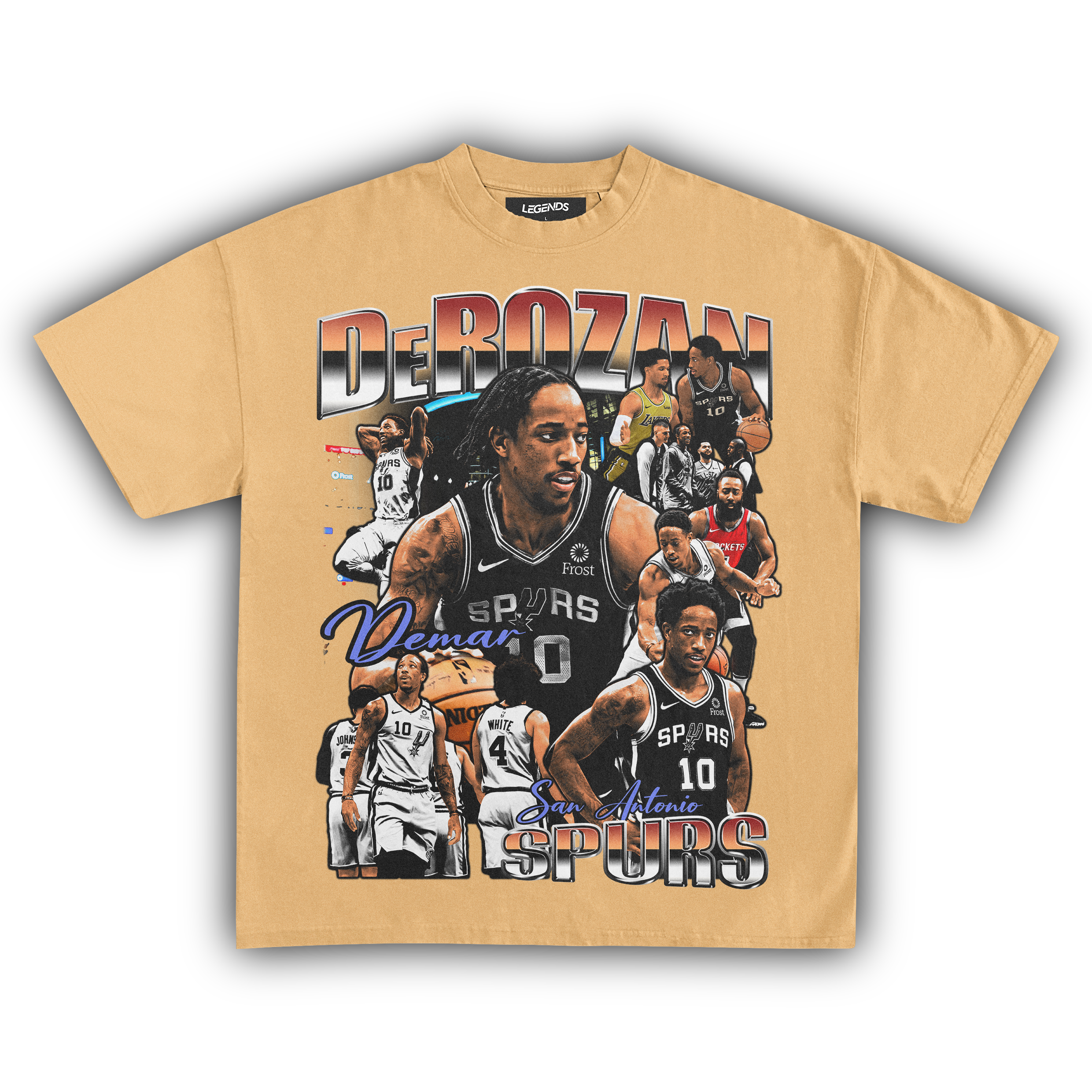 DEMAR DEROZAN SPURS TEE