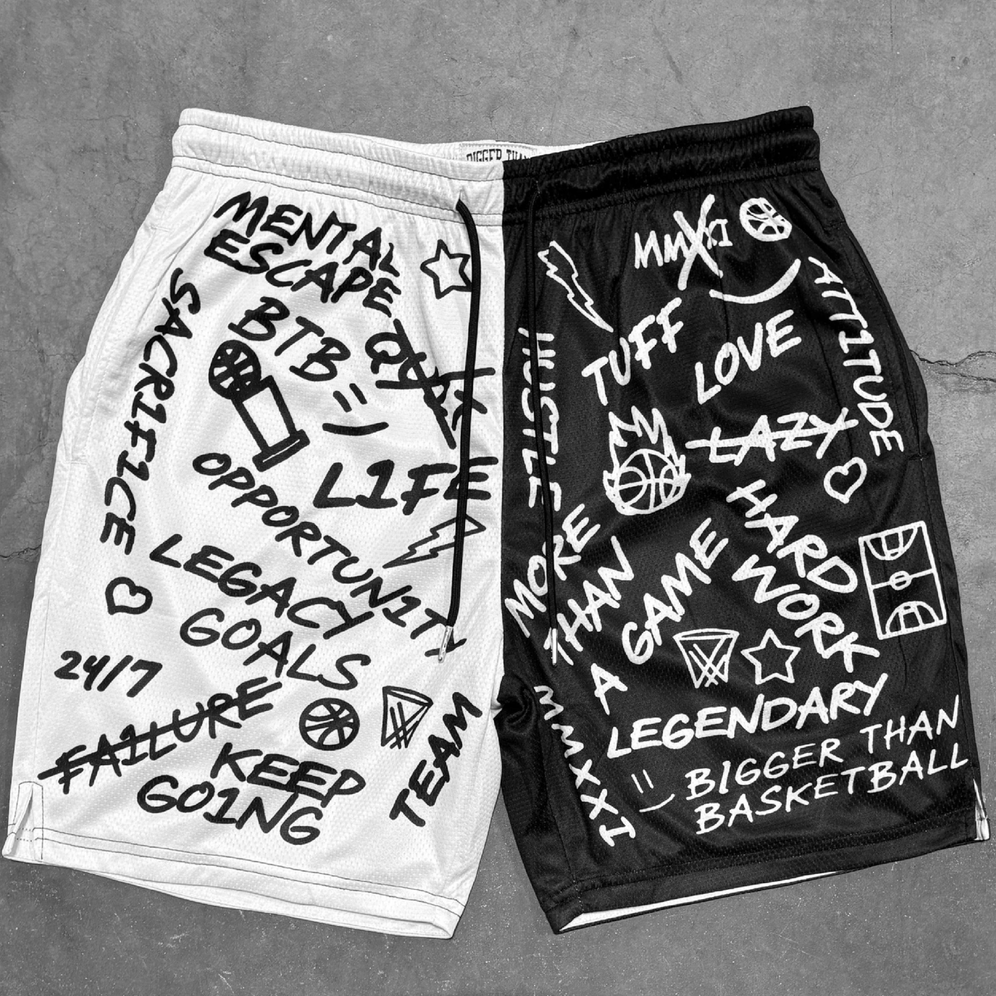 Emotions Basketball Shorts 