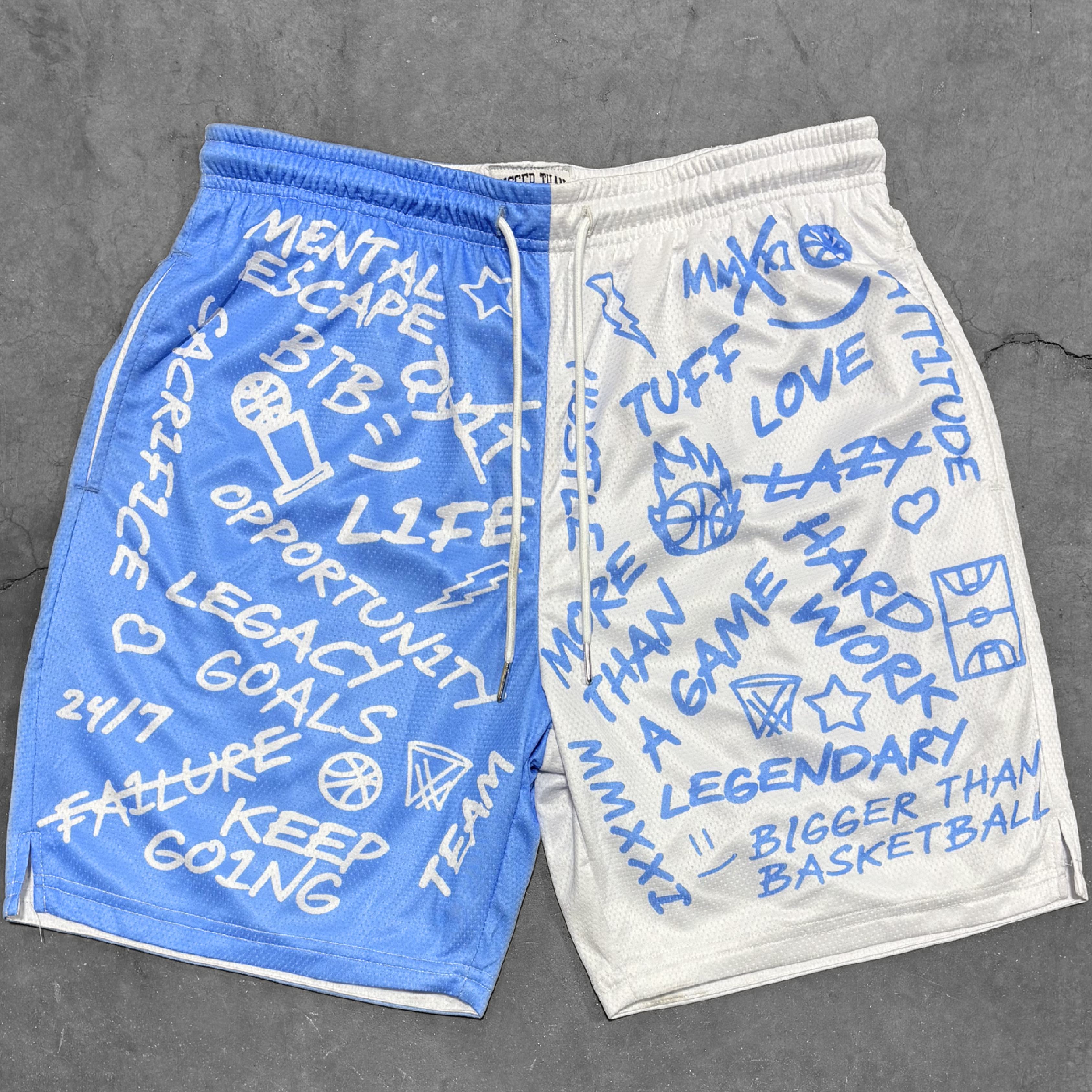 Emotions - Shorts - Blue/White