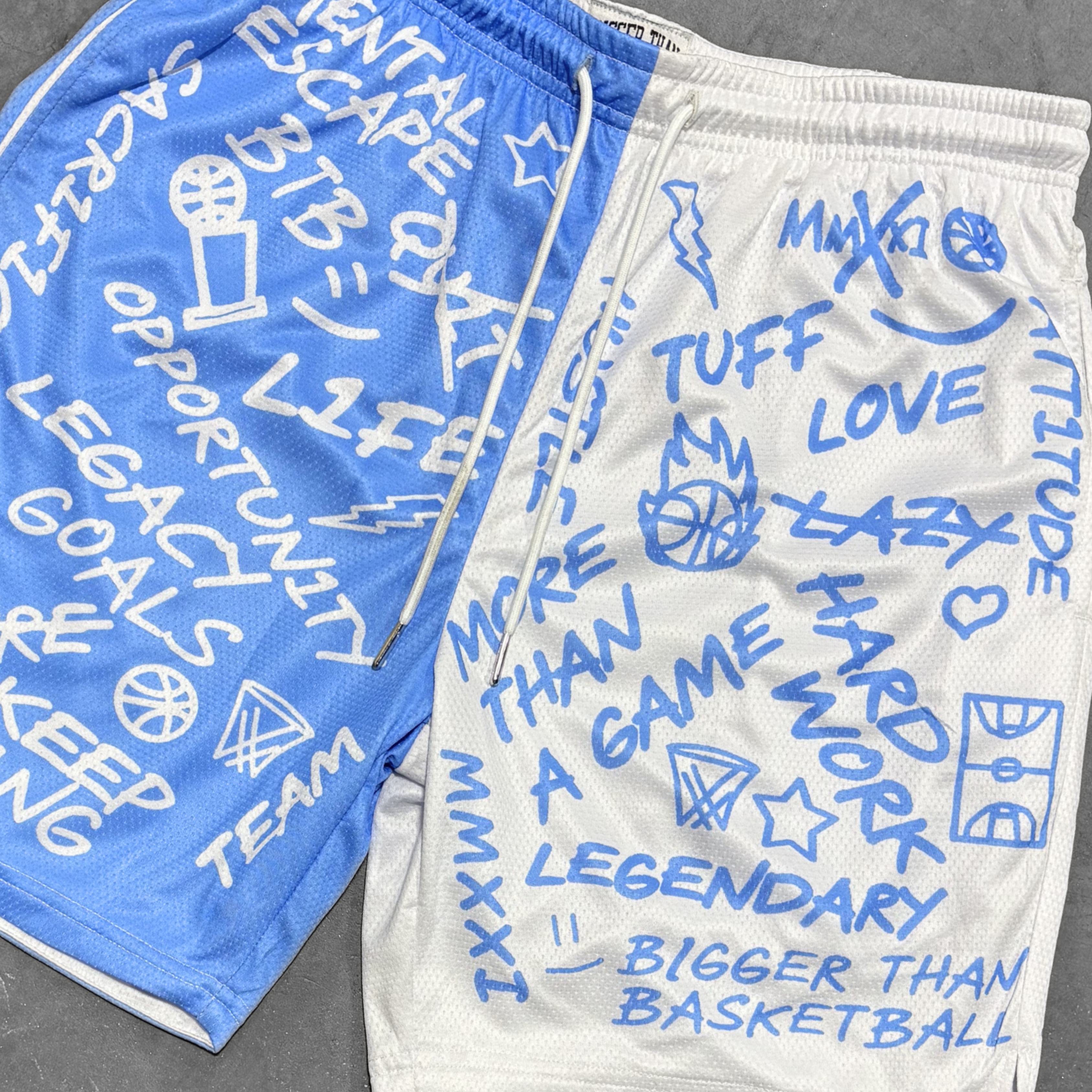 Emotions - Shorts - Blue/White
