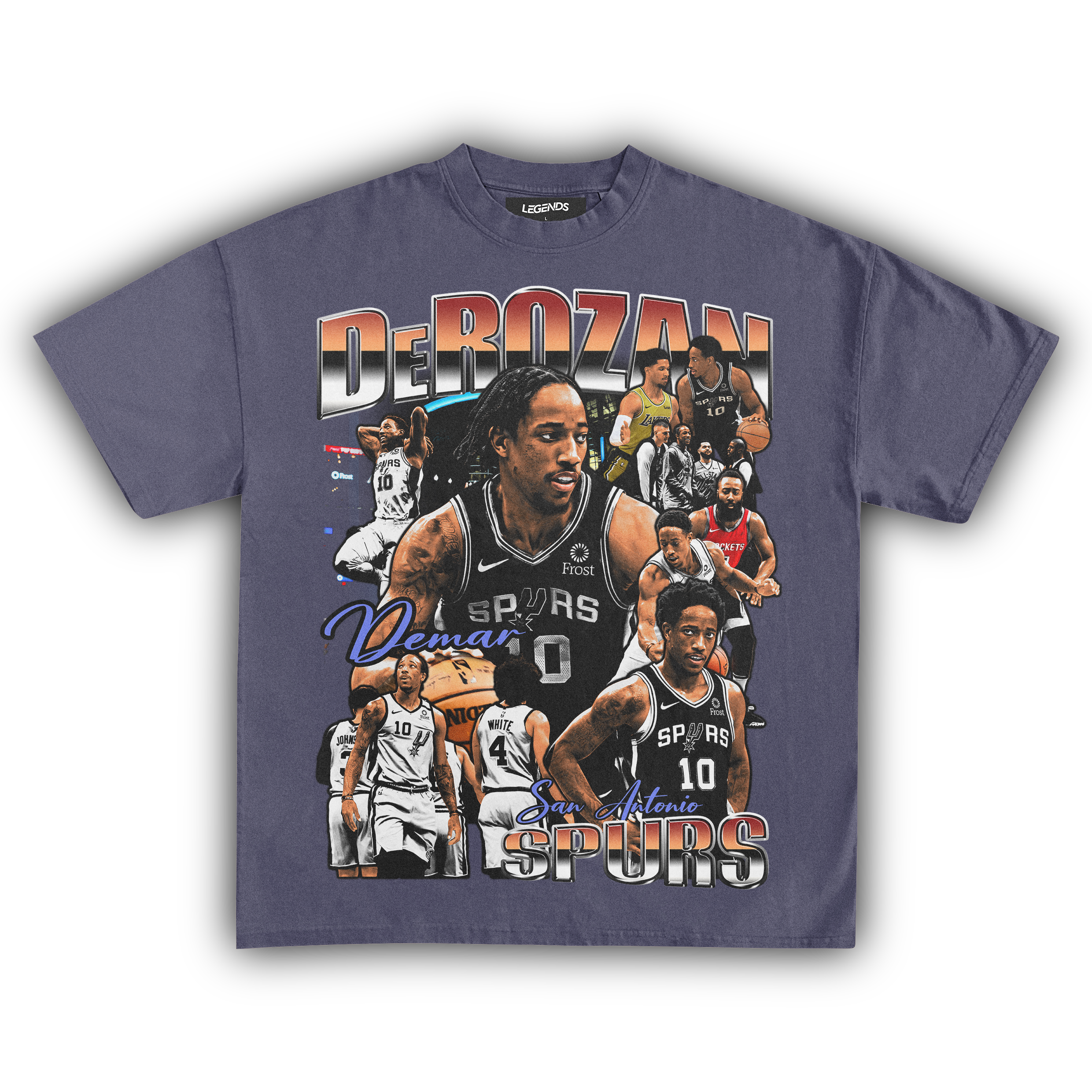 DEMAR DEROZAN SPURS TEE