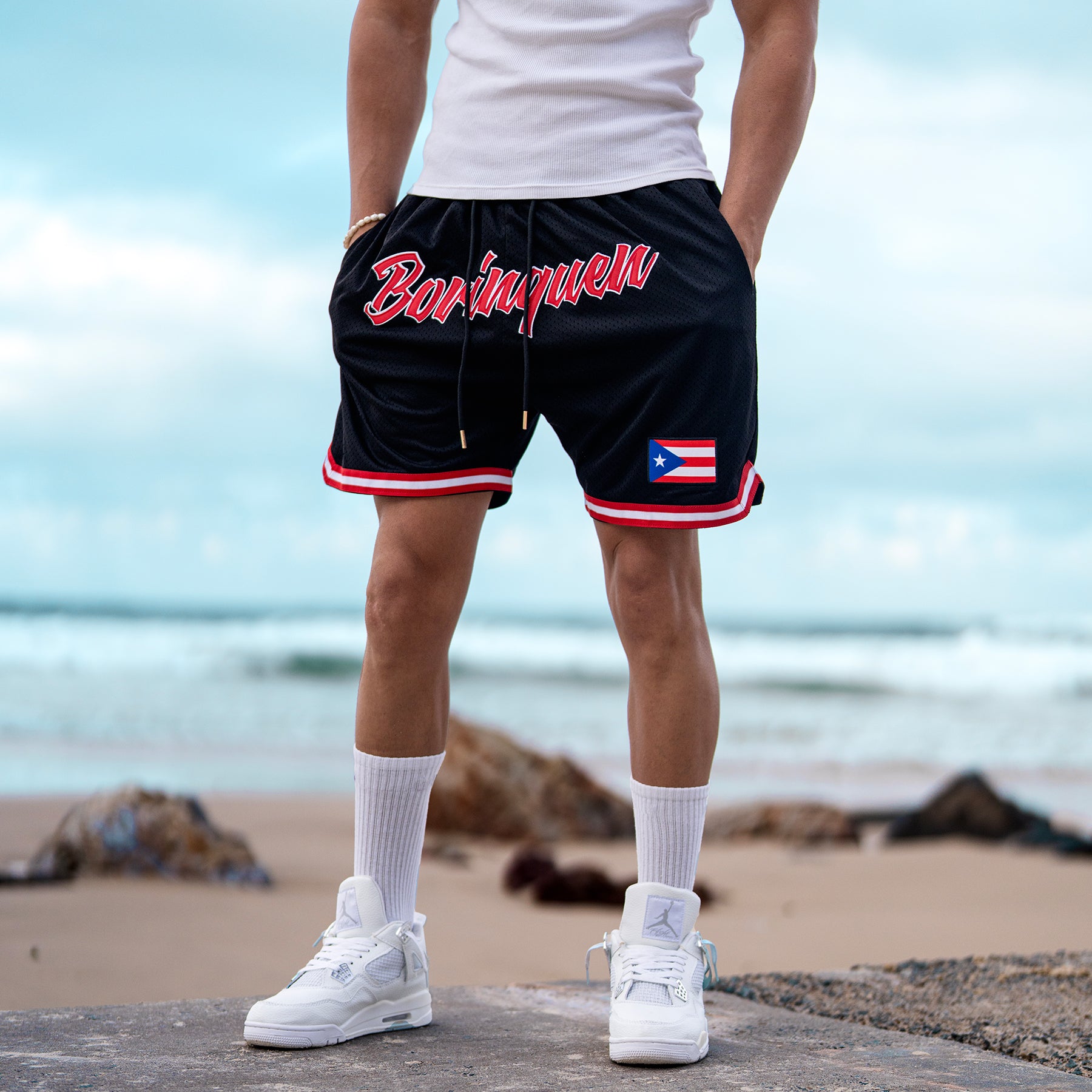 Puerto Rico 'Borinquen' Heritage Basketball Shorts