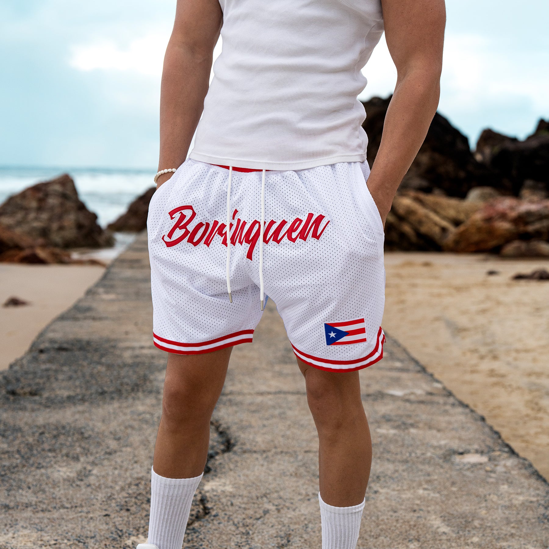 Puerto Rico 'Borinquen' Heritage Basketball Shorts