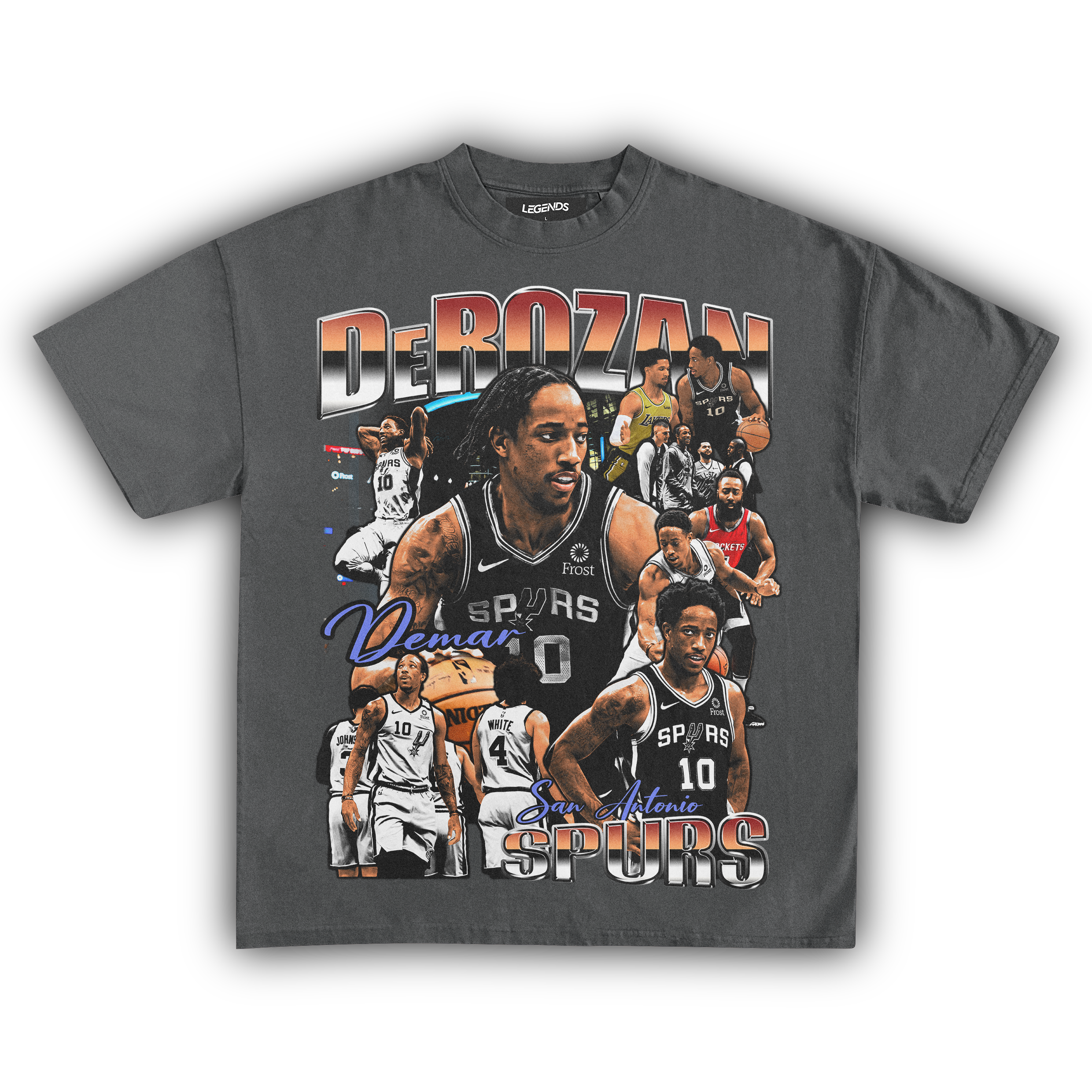 DEMAR DEROZAN SPURS TEE