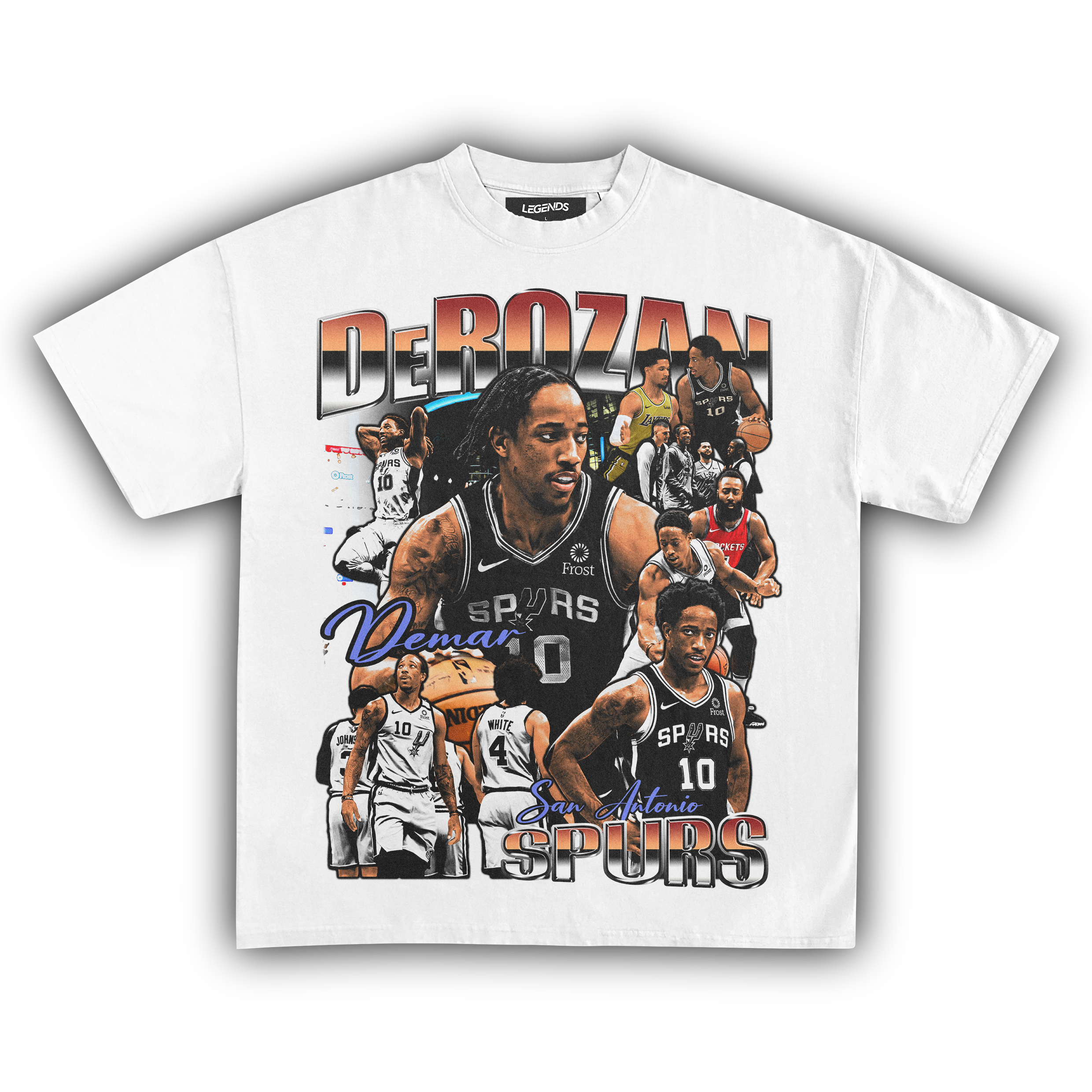 DEMAR DEROZAN SPURS TEE