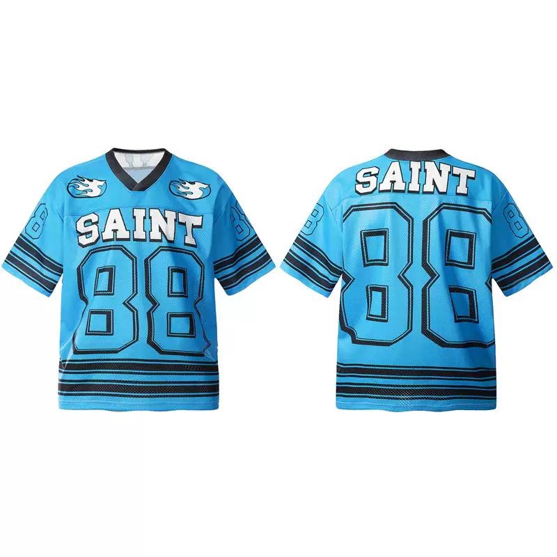Saint Michael Vintage Trendy Quick-drying Sports Mesh Jersey