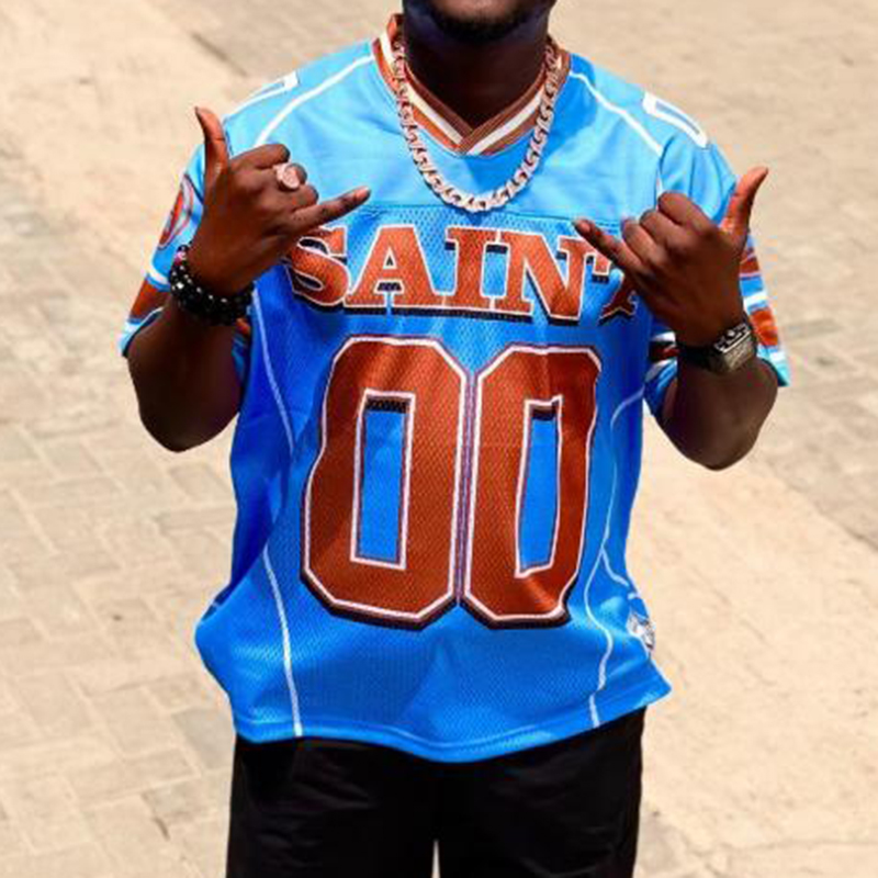 Saint Michael Quick-drying Mesh Football Jersey Shirt