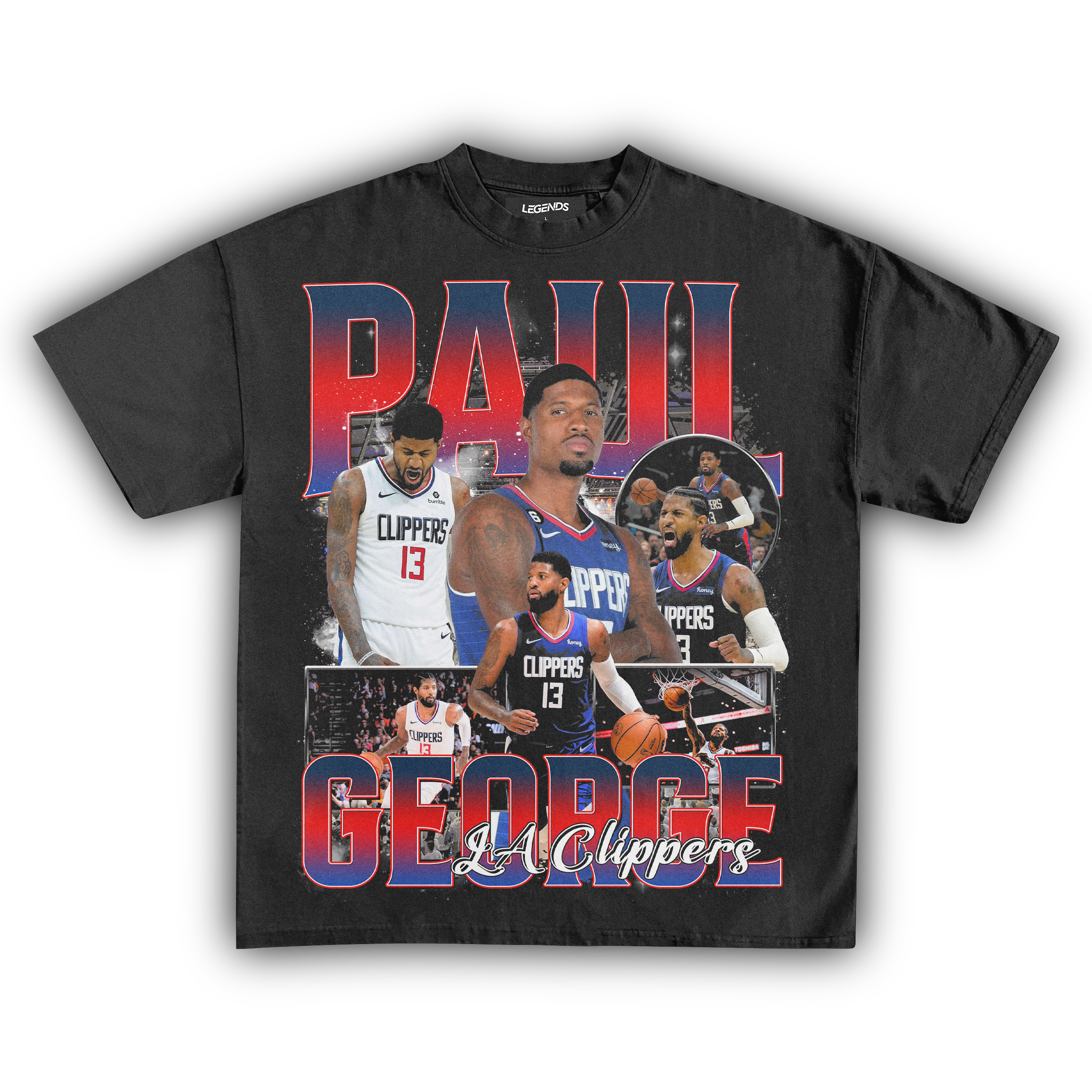 PAUL GEORGE LA CLIPPERS Washed TEE