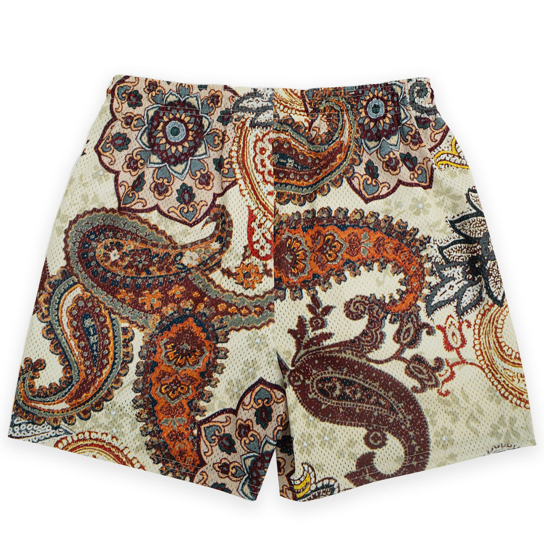 Sopula Vintage Paisley Essentials Graphic Men's Mesh Shorts