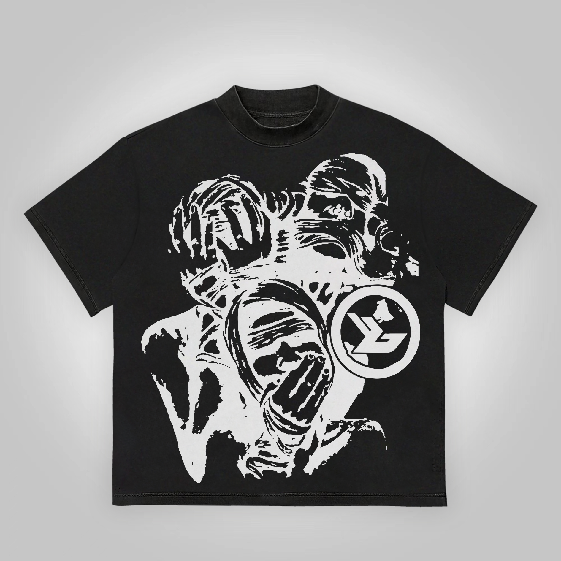 Vintage Members Only Graphic Cotton Short Sleeve T-Shirt