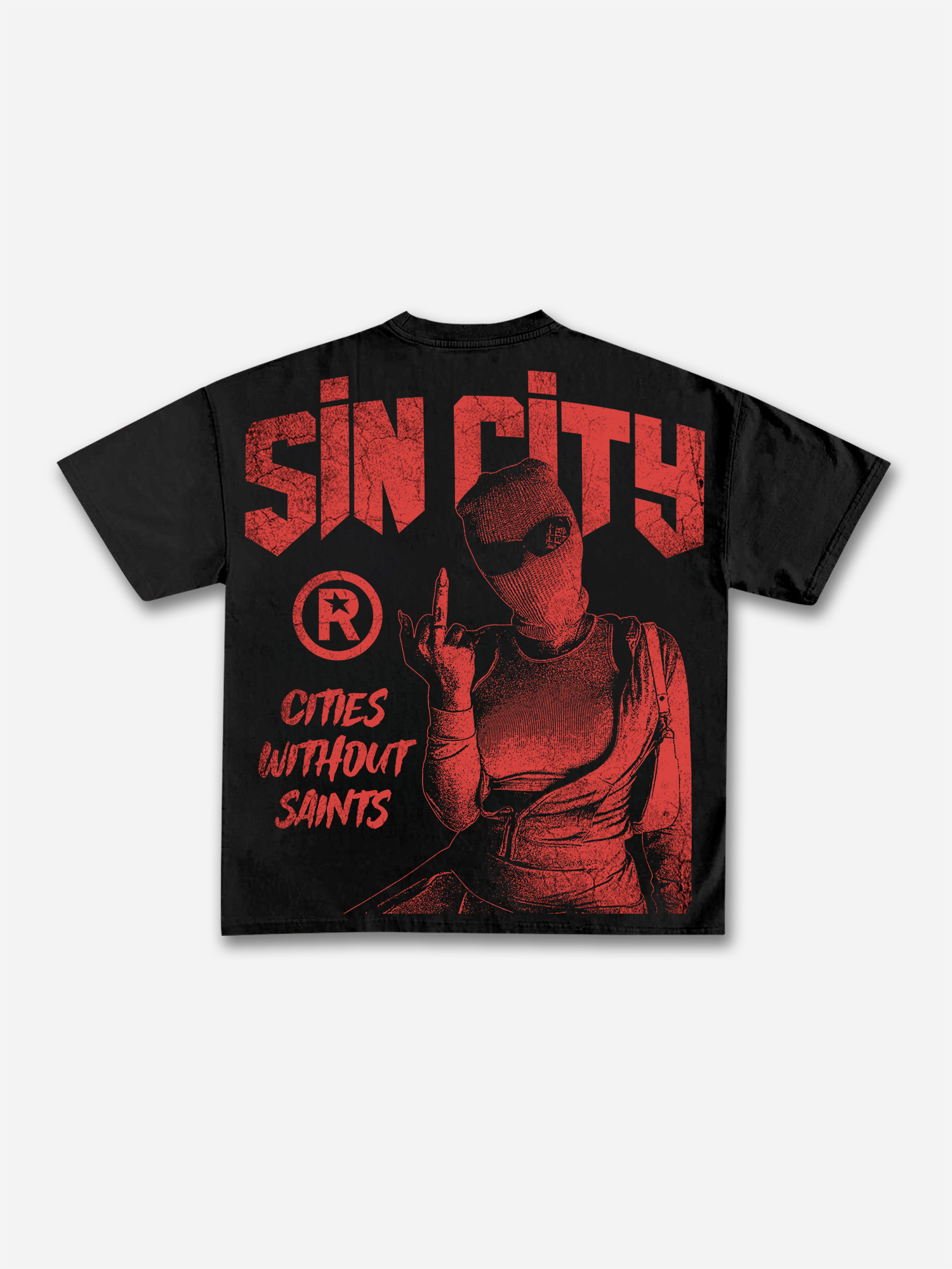 Cities Without Saints Street Gangs Character Graphic T-shirt