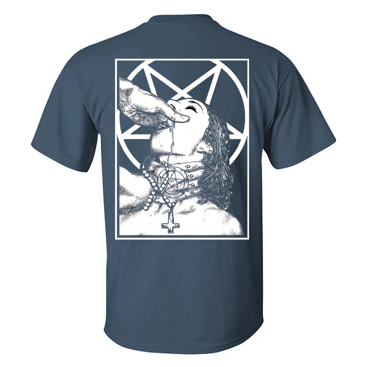 The Devil and the Nuns  Print T-Shirt