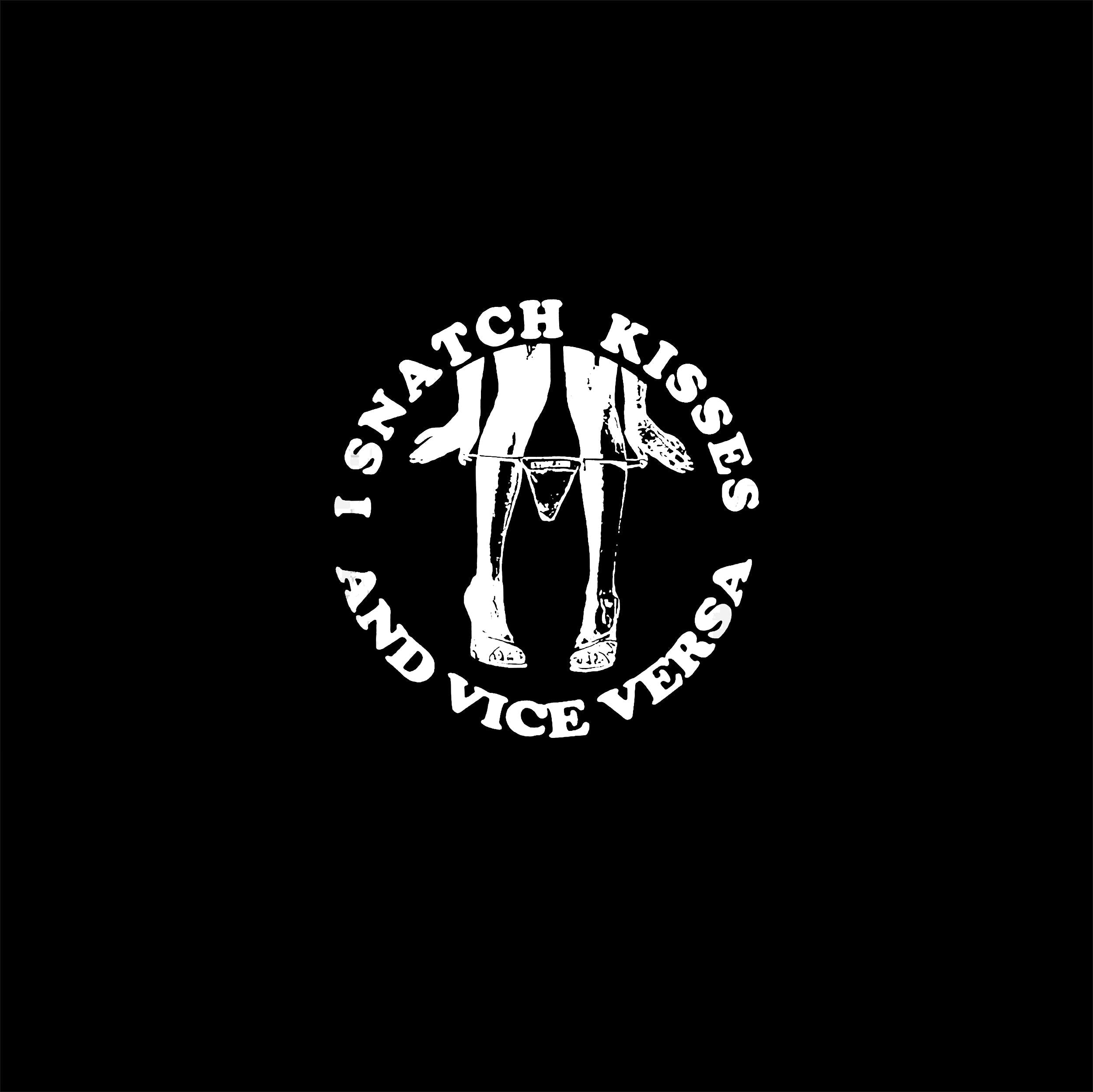 I SNATCH KISSES Sexy Lady Graphic Black Print T-shirt