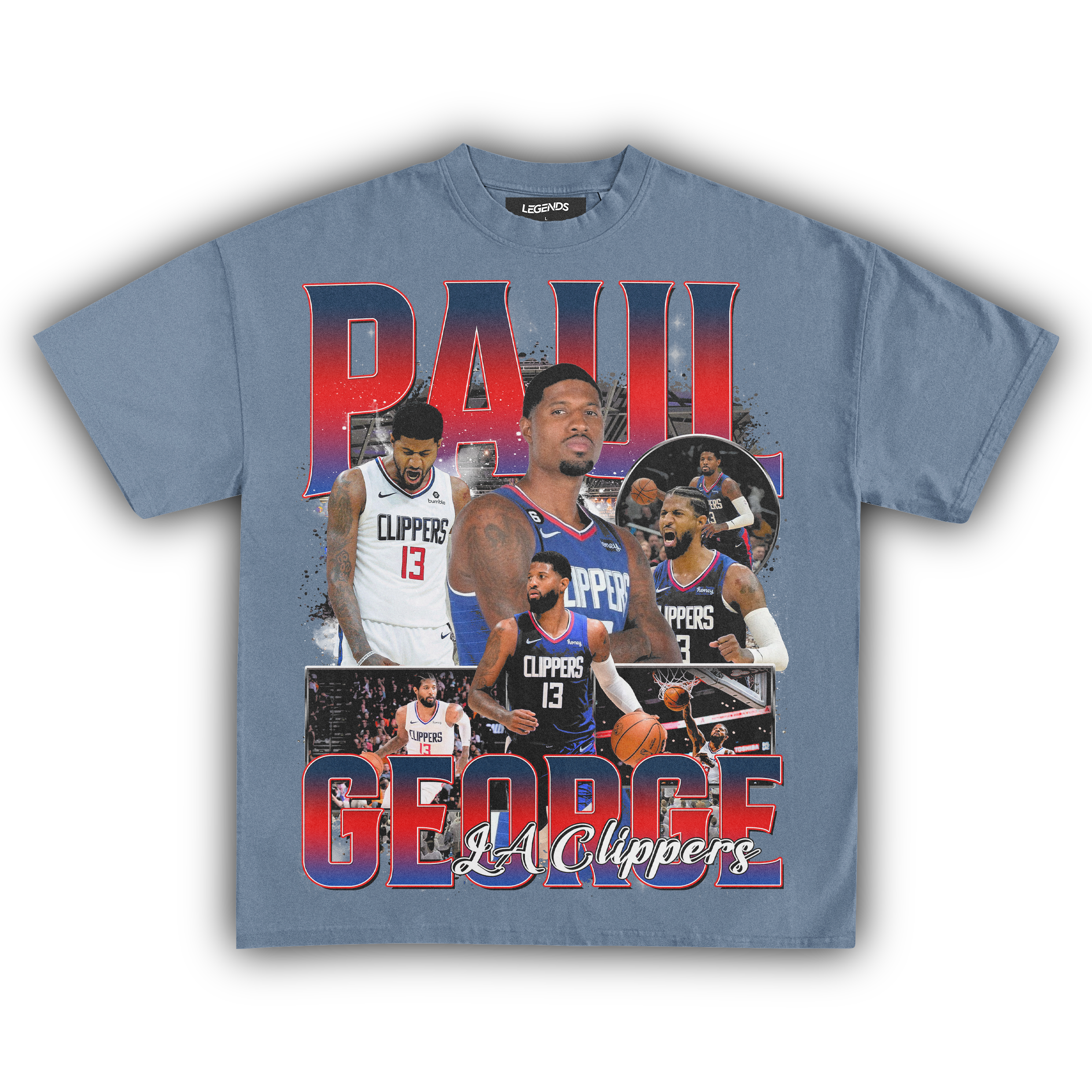 PAUL GEORGE LA CLIPPERS Washed TEE