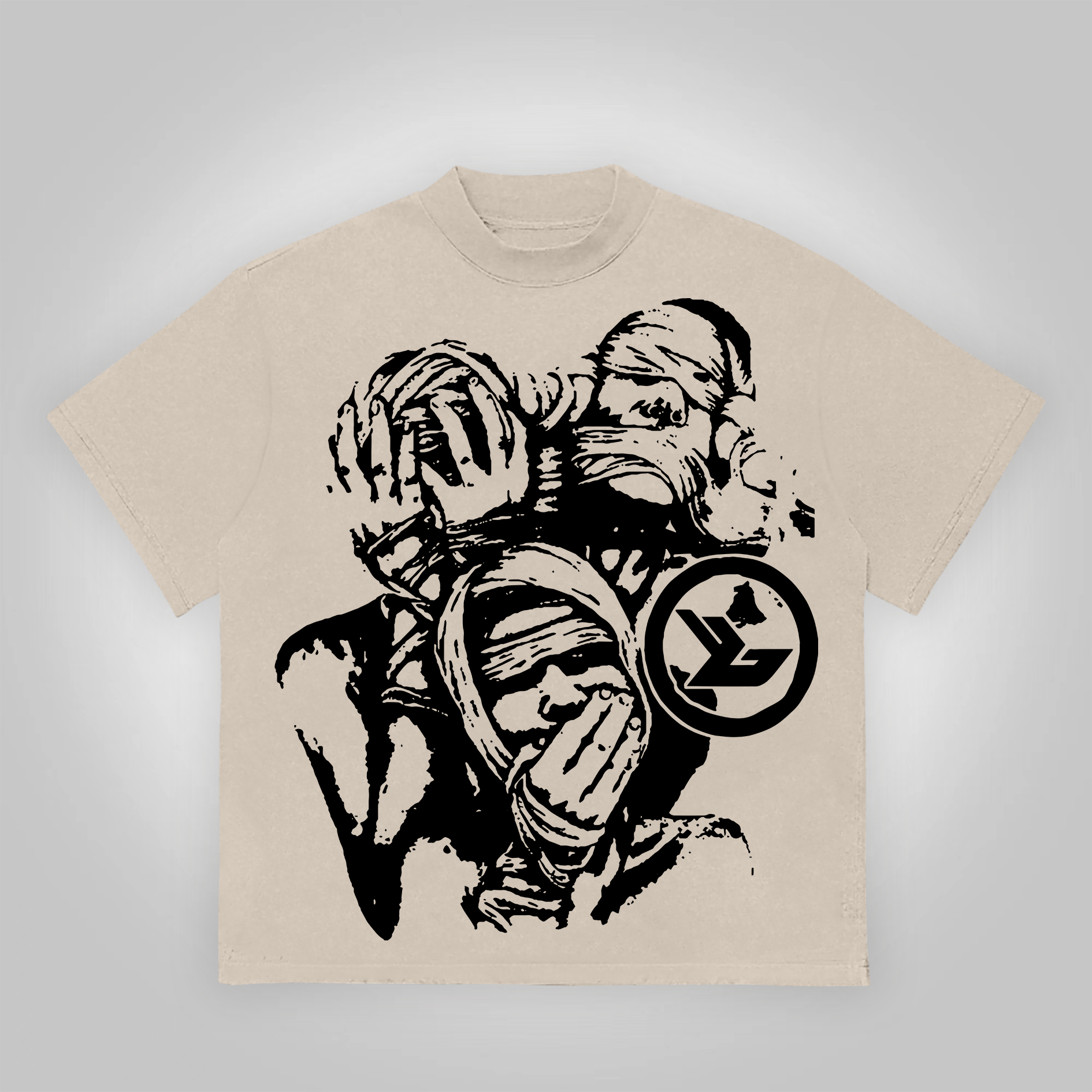 Vintage Members Only Graphic Cotton Short Sleeve T-Shirt