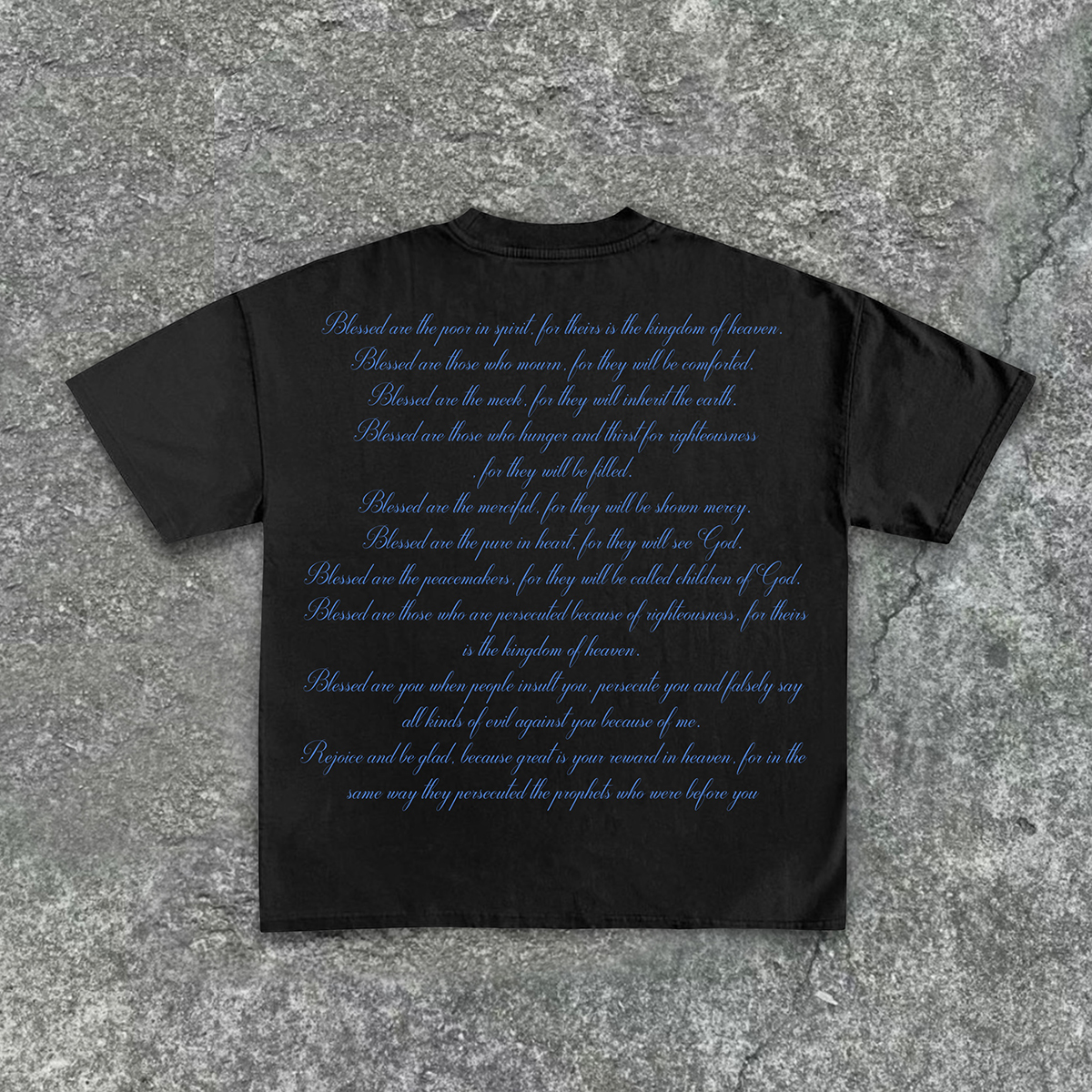 Vintage Scriptures of the Blessed Virgin Mary Graphic T-Shirt
