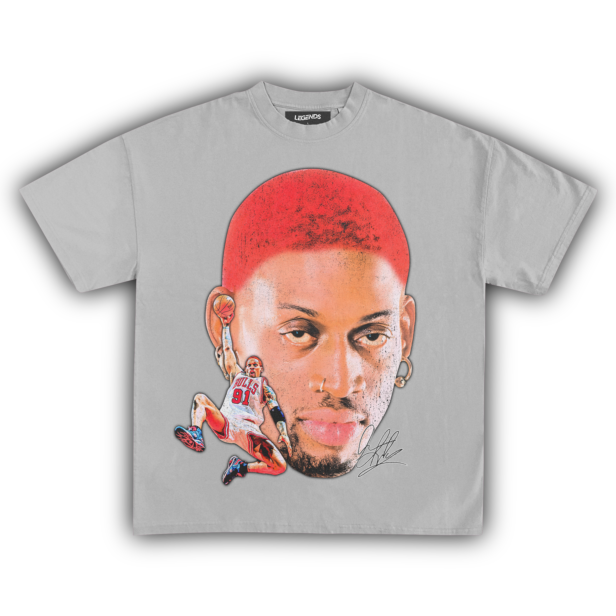DENNIS RODMAN BIG FACE DUNK TEE