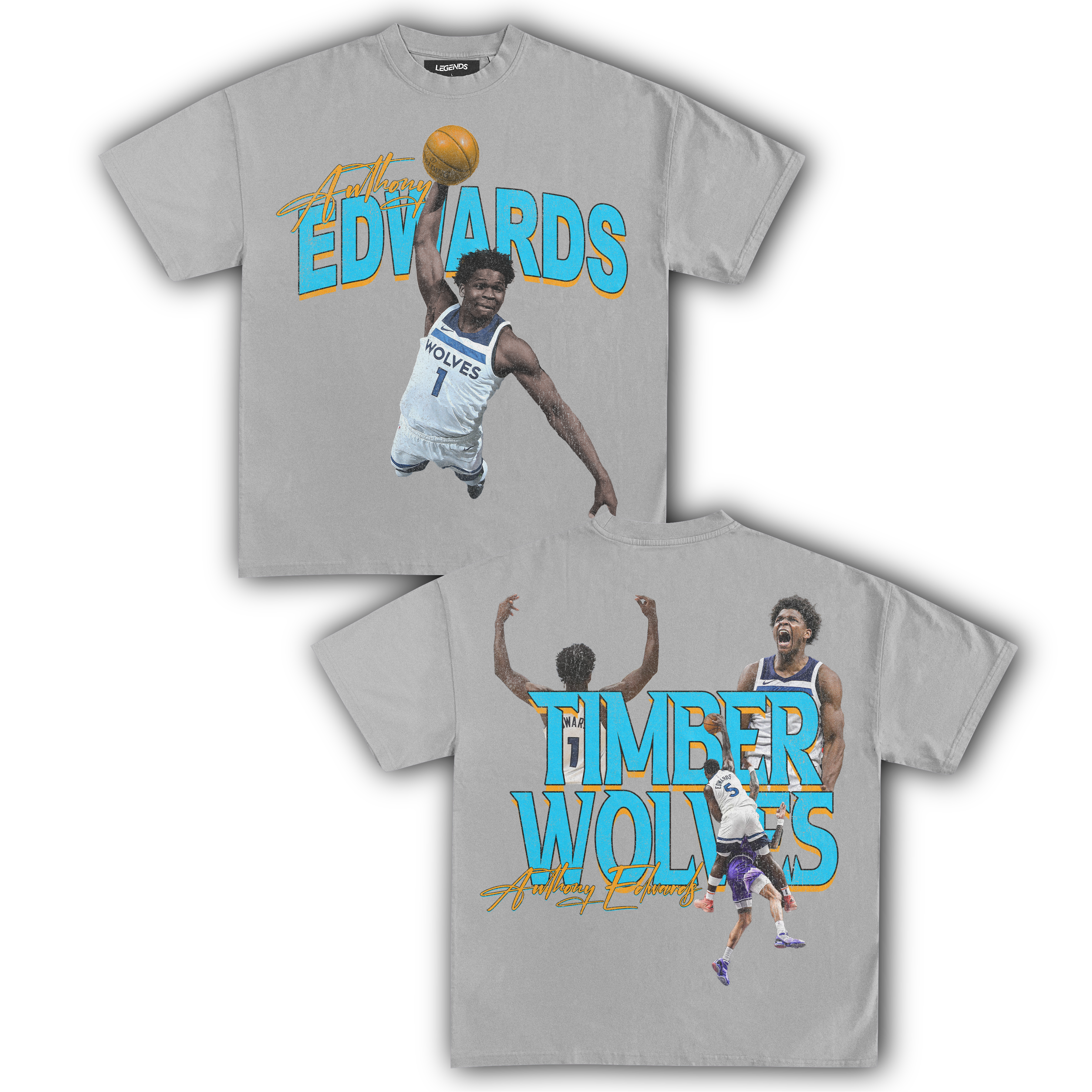 ANTHONY EDWARDS TIMBERWOLVES TEE