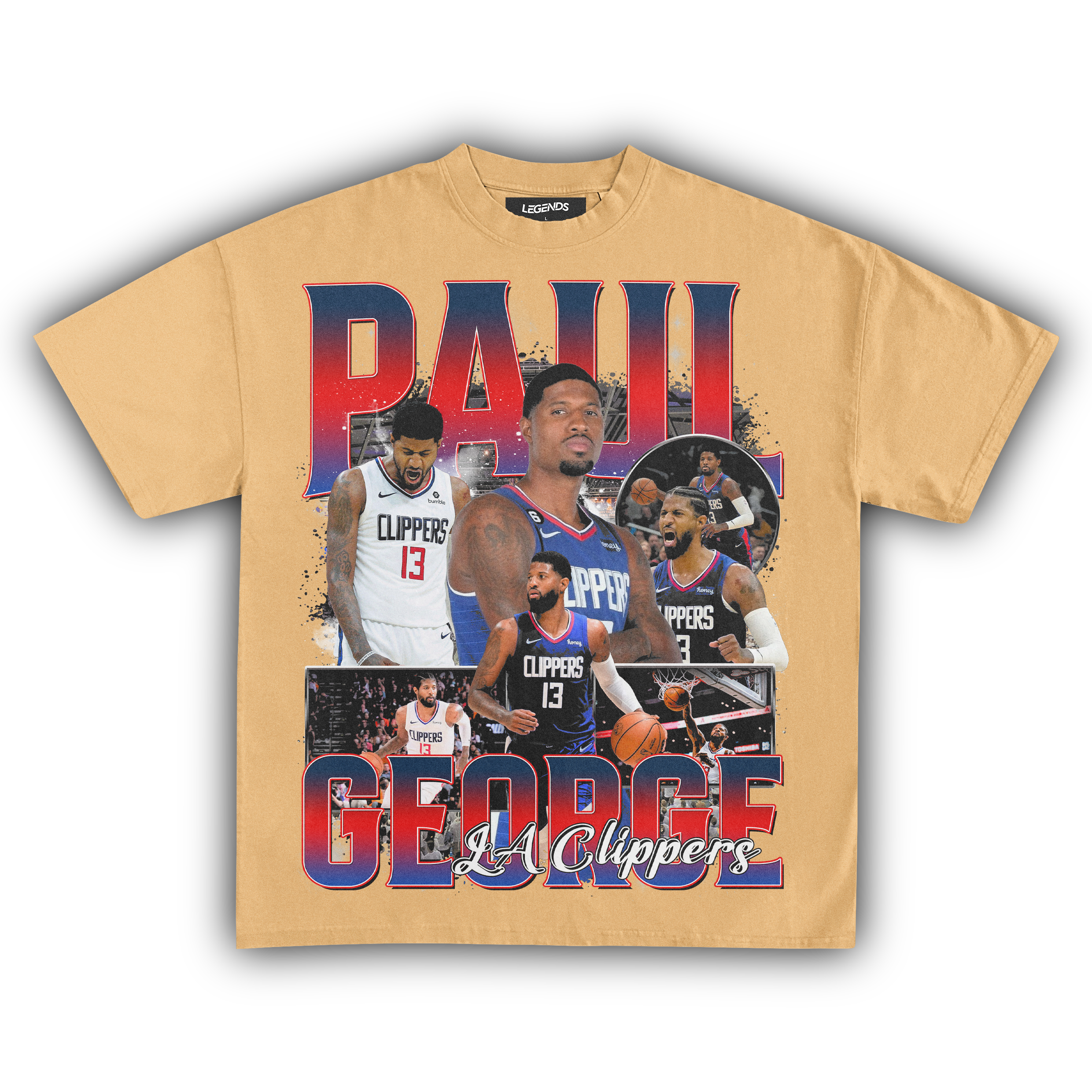 PAUL GEORGE LA CLIPPERS Washed TEE